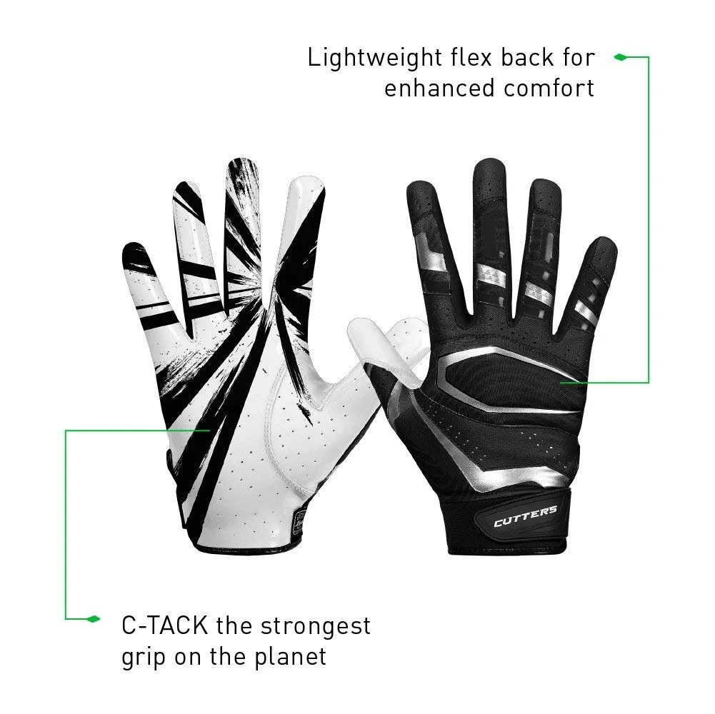 cutters football gloves