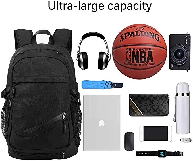 basketball bag with ball compartment