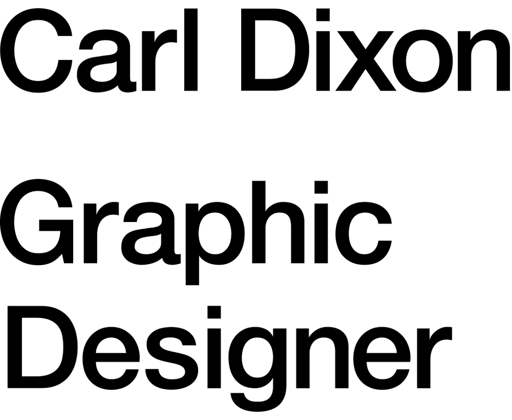 Carl Dixon Design