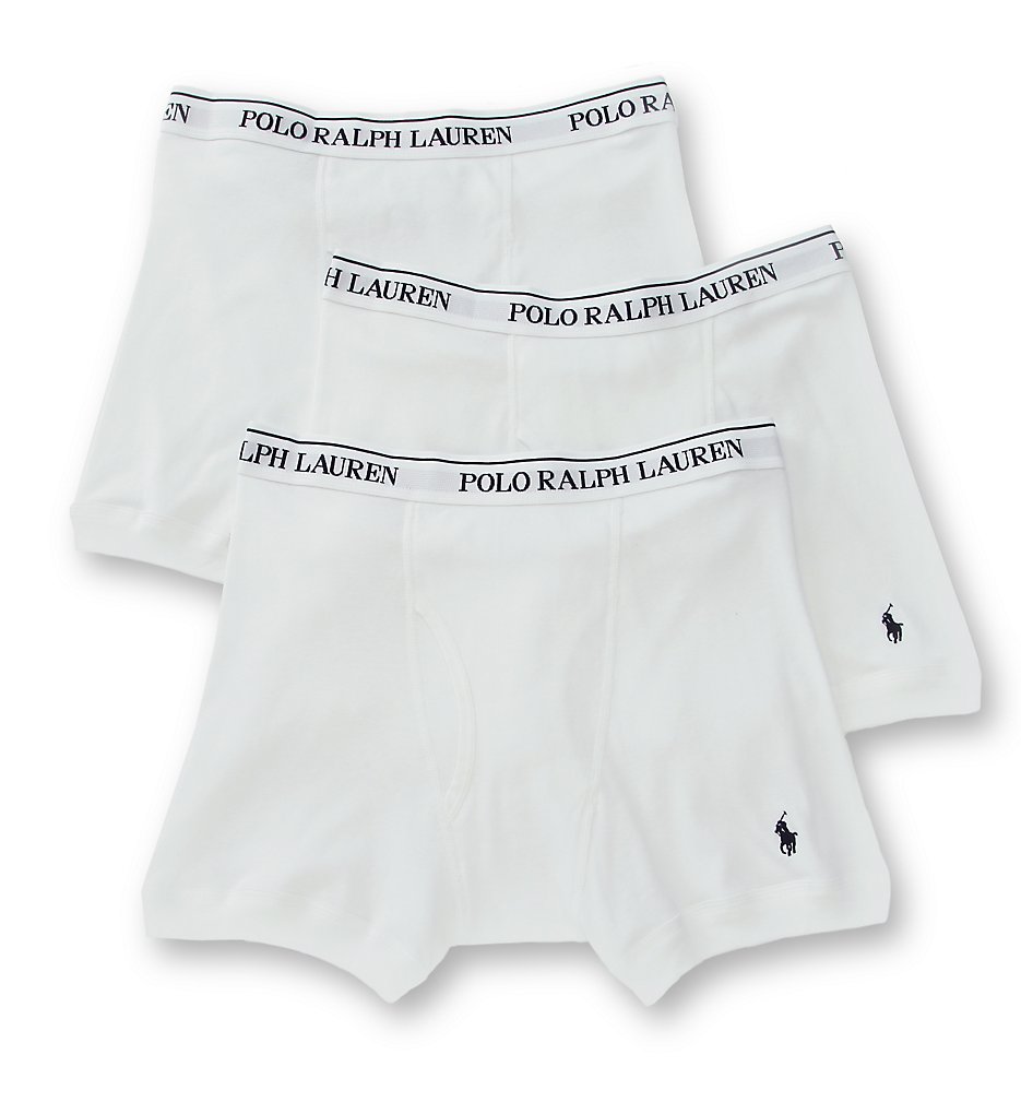 拉尔夫·劳伦(Ralph Lauren)白色棉内裤