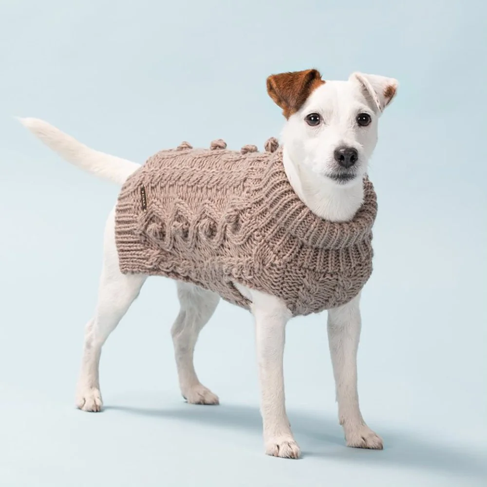 Hand Knit Dog Sweater