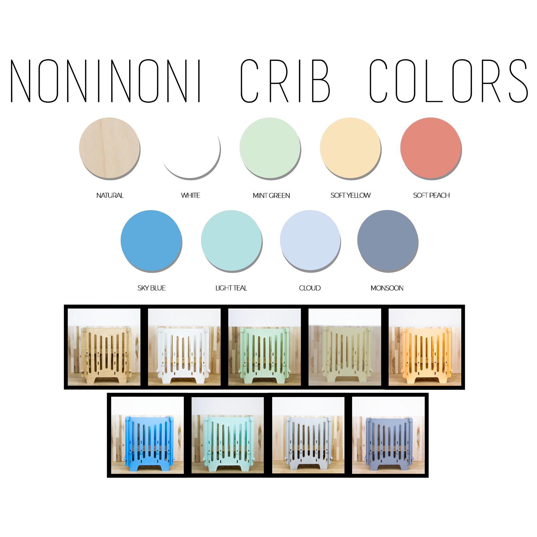 Noni Full Size Crib Free Shipping Noninoni Kids Best Baby