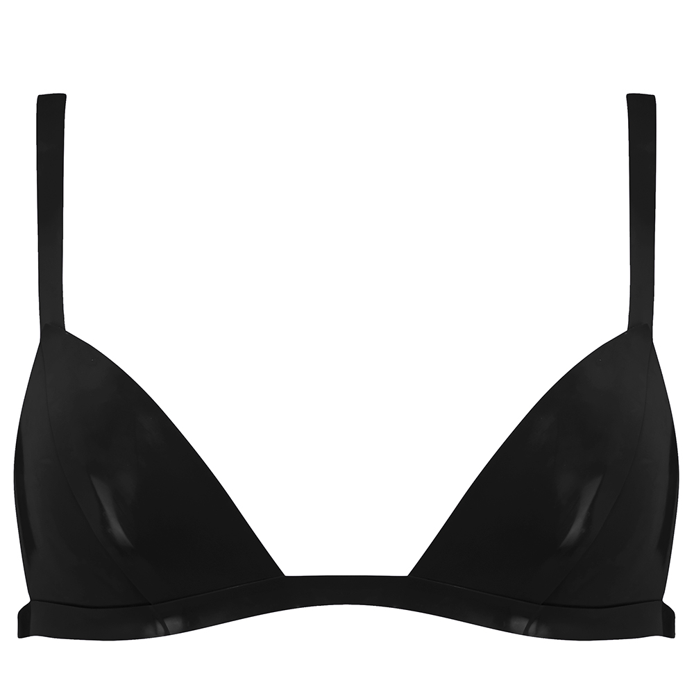 black triangle bralette