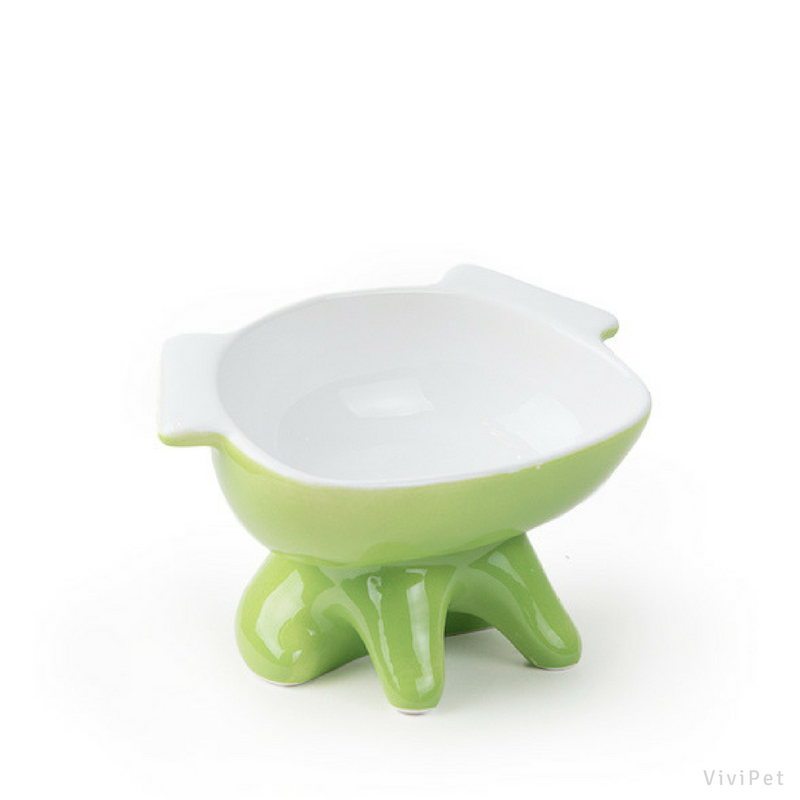 raised ceramic dog bowls