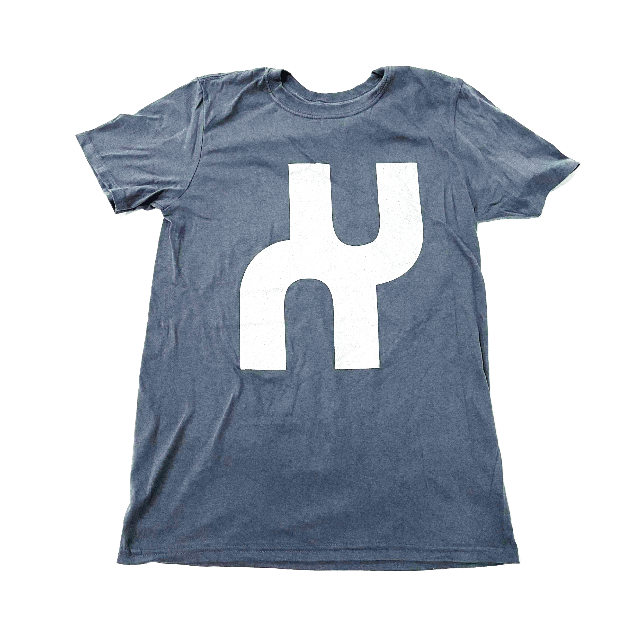 XAMBUCA silver ink on gray (logo and spermatoza) t-shirt — X A M B U C A