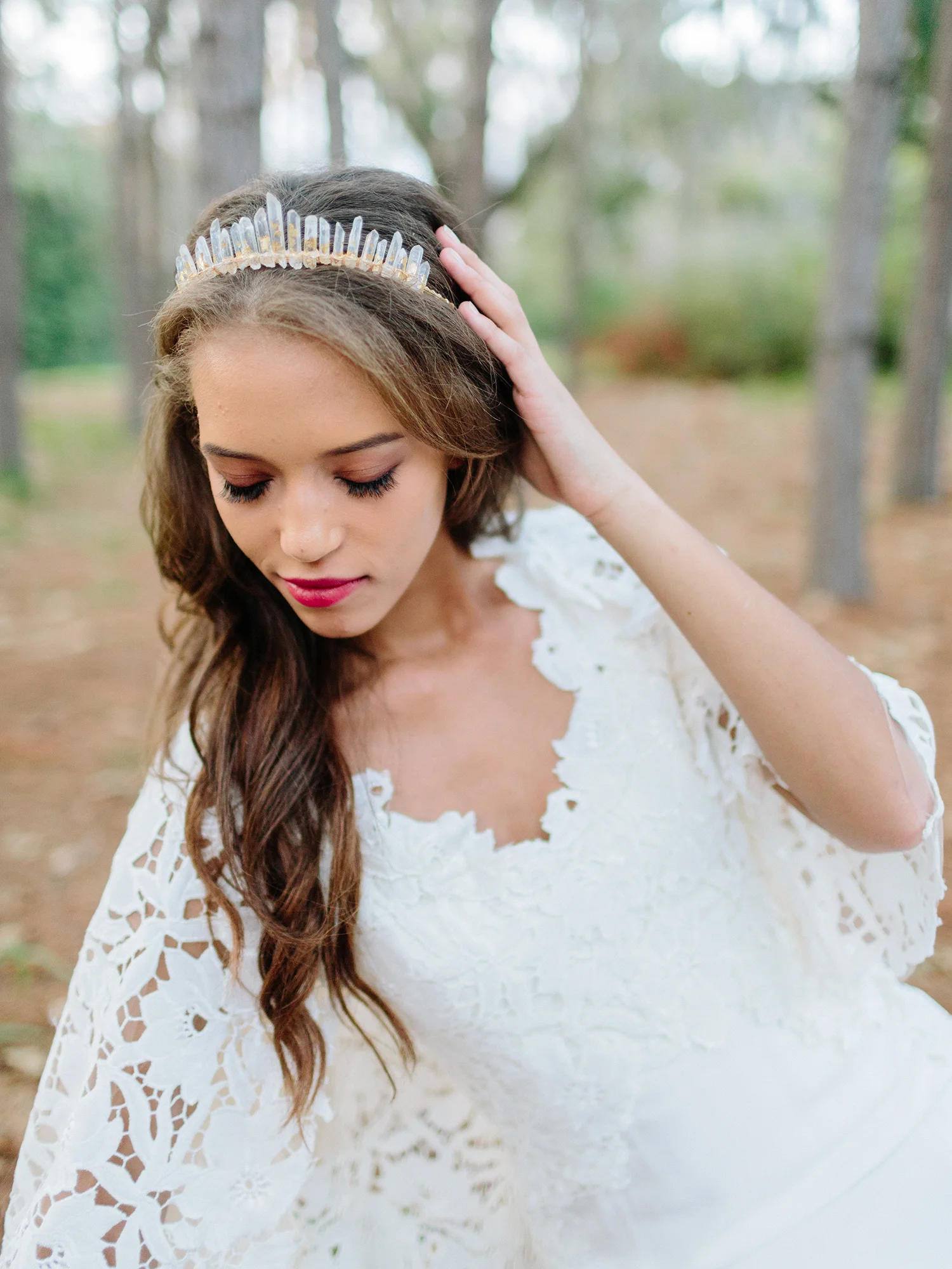 Icicle Emma Katzka Bohemian Glamorous Bridal Accessories