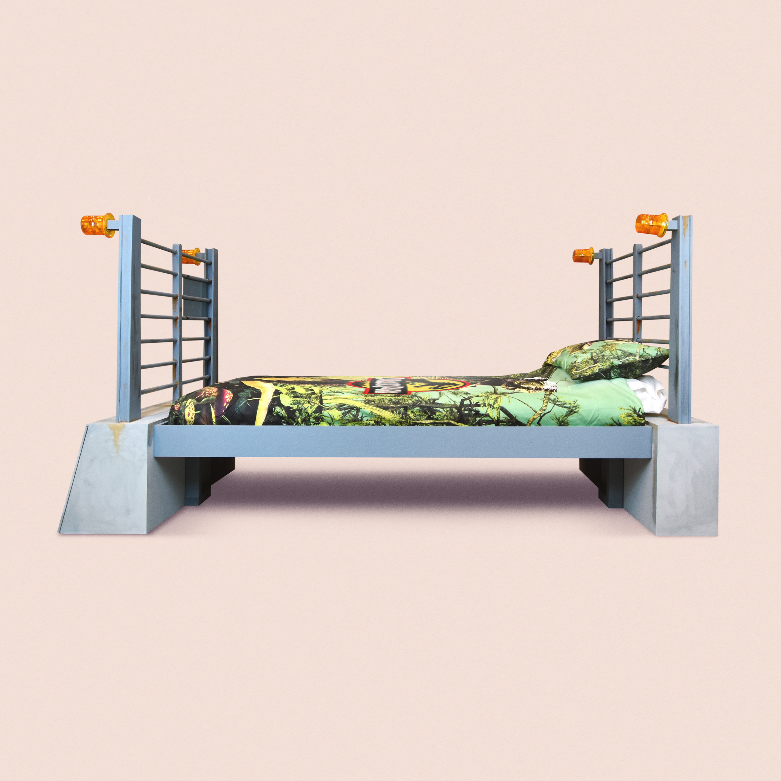Jurassic Park Bed Up Up Square