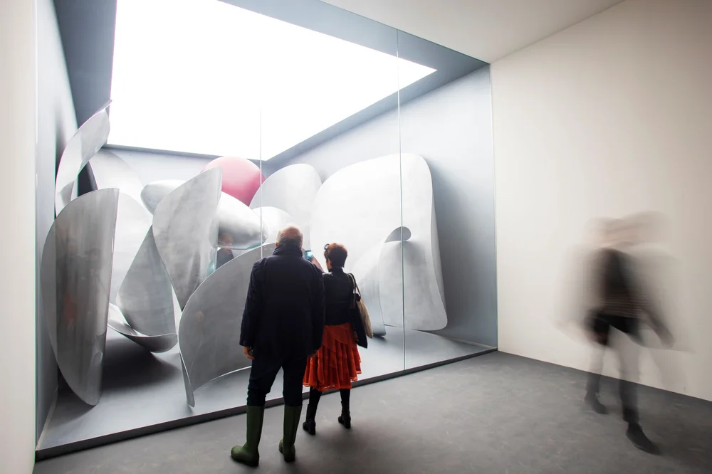 Liu Wei, Microworld, 2018; Aluminium plates.Photo by: Italo Rondinella. Courtesy: La Biennale di Venezia
