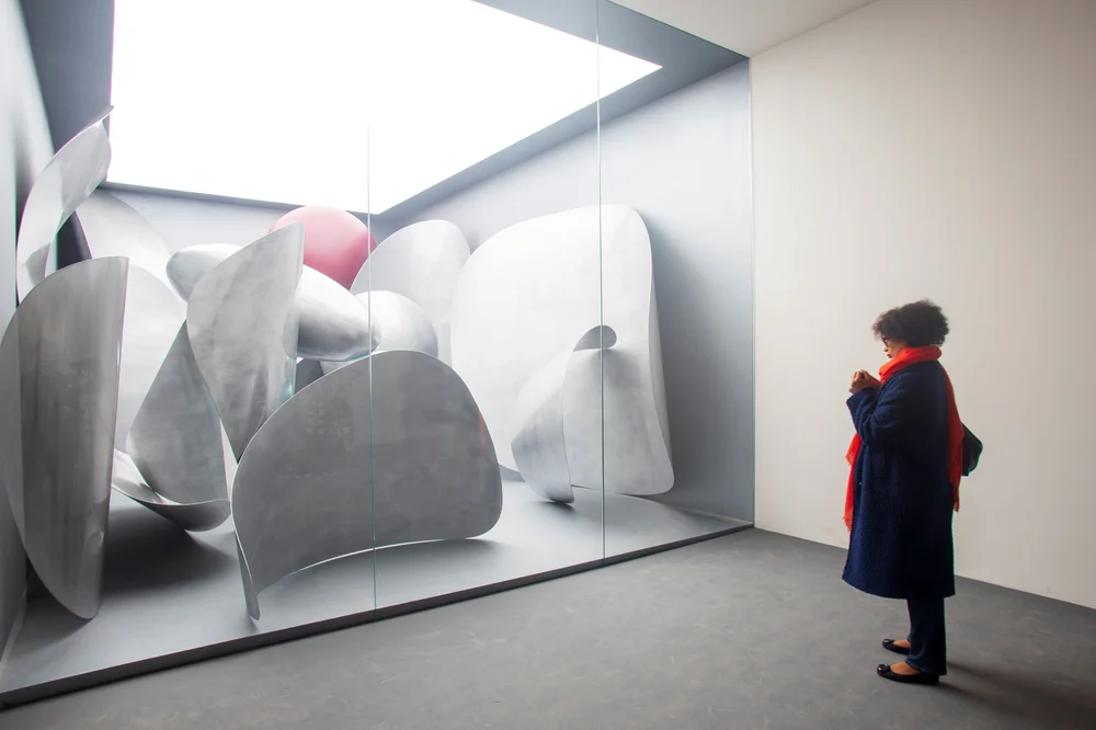 Liu Wei, Microworld, 2018; Aluminium plates.Photo by: Italo Rondinella. Courtesy: La Biennale di Venezia