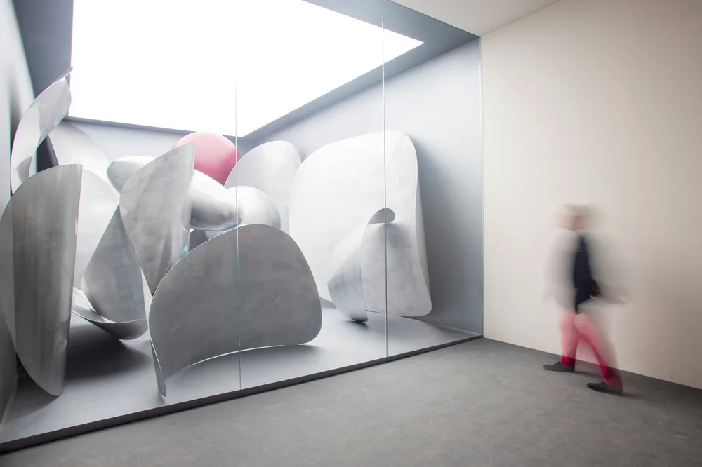 Liu Wei, Microworld, 2018; Aluminium plates.Photo by: Italo Rondinella. Courtesy: La Biennale di Venezia