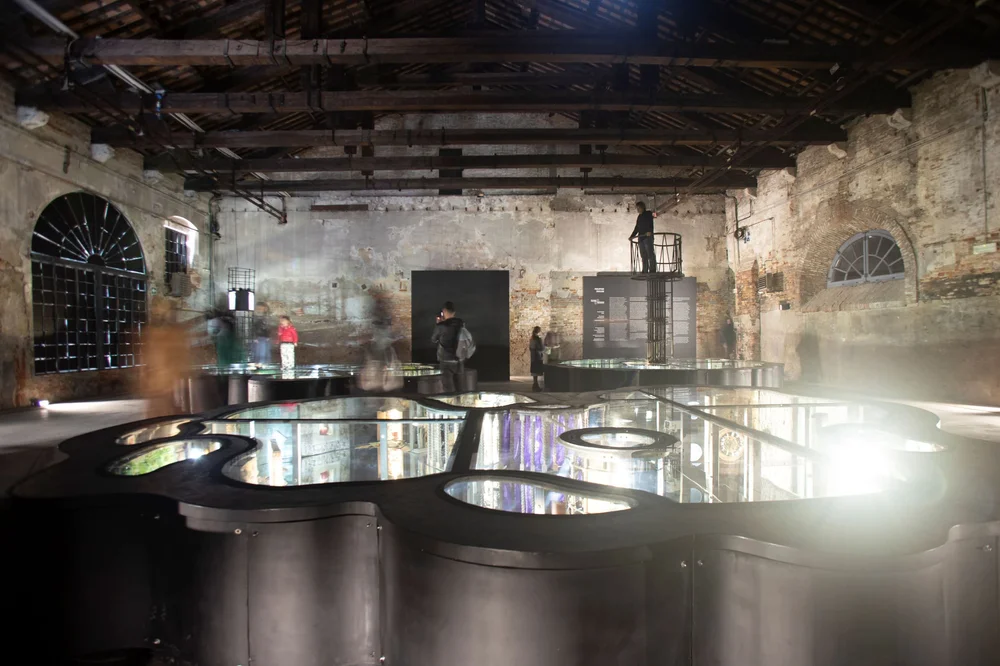 Pavilion of PHILIPPINES, Mark Justiniani, Island Weather. Photo by: Italo Rondinella. Courtesy: La Biennale di Venezia