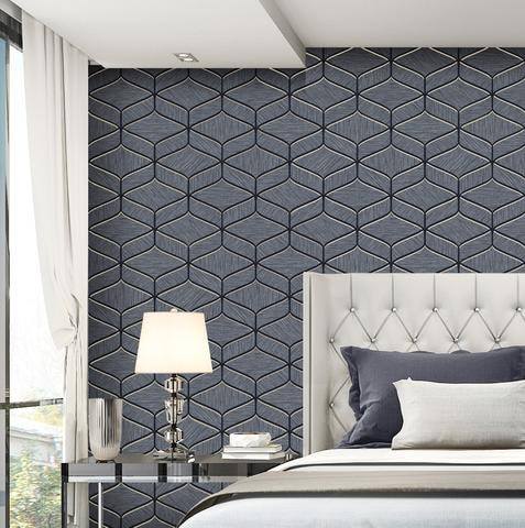 Sample Only Belgravia Luciano Blue Navy Wallpaper Gb3852 Home Decor Hull Limited