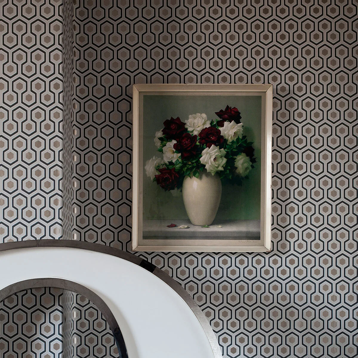 Cole Son Hicks Hexagon Wallpaper 95 3016 Home Decor Hull Limited