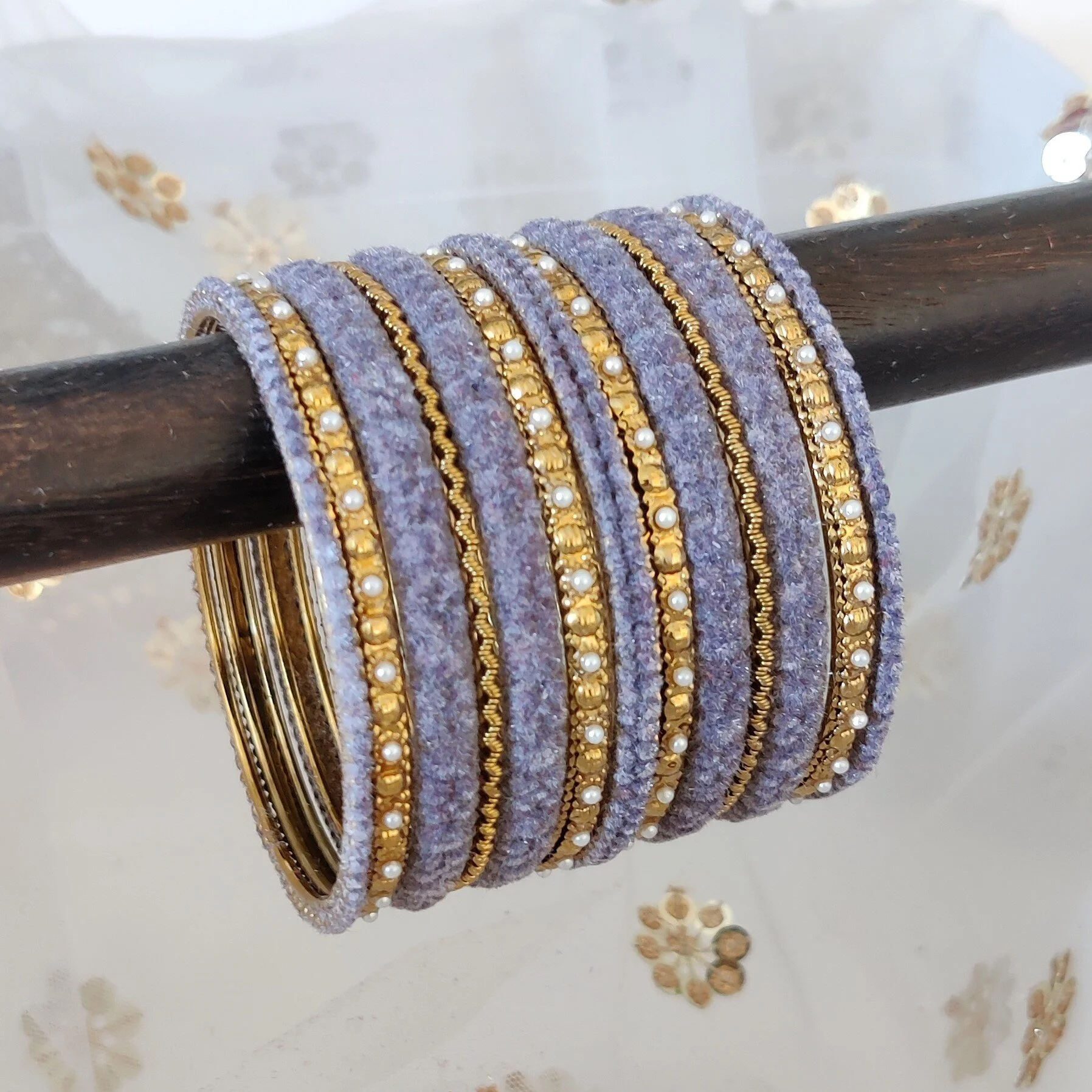 Grey bangles deals