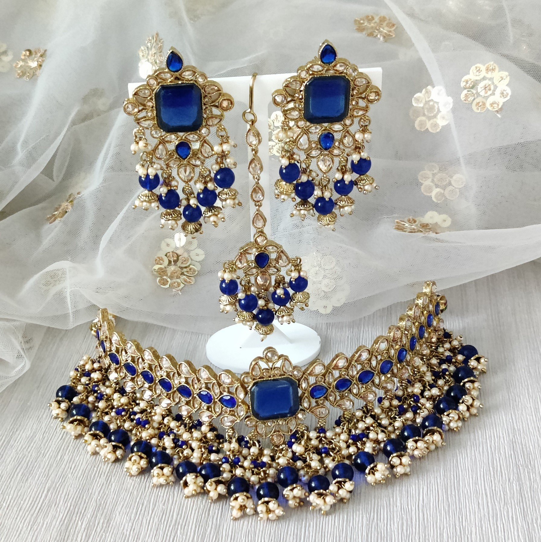 Asian Bridal Necklace Jewellery Set 