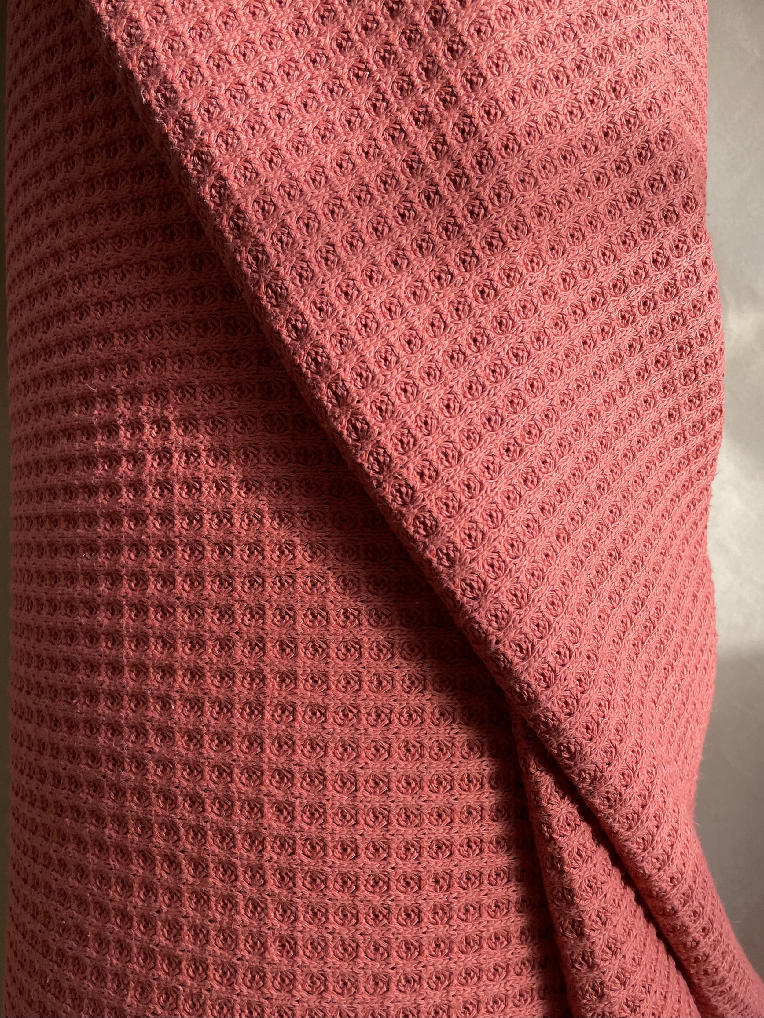 Waffle Knit - Brick — Made My Wardrobe