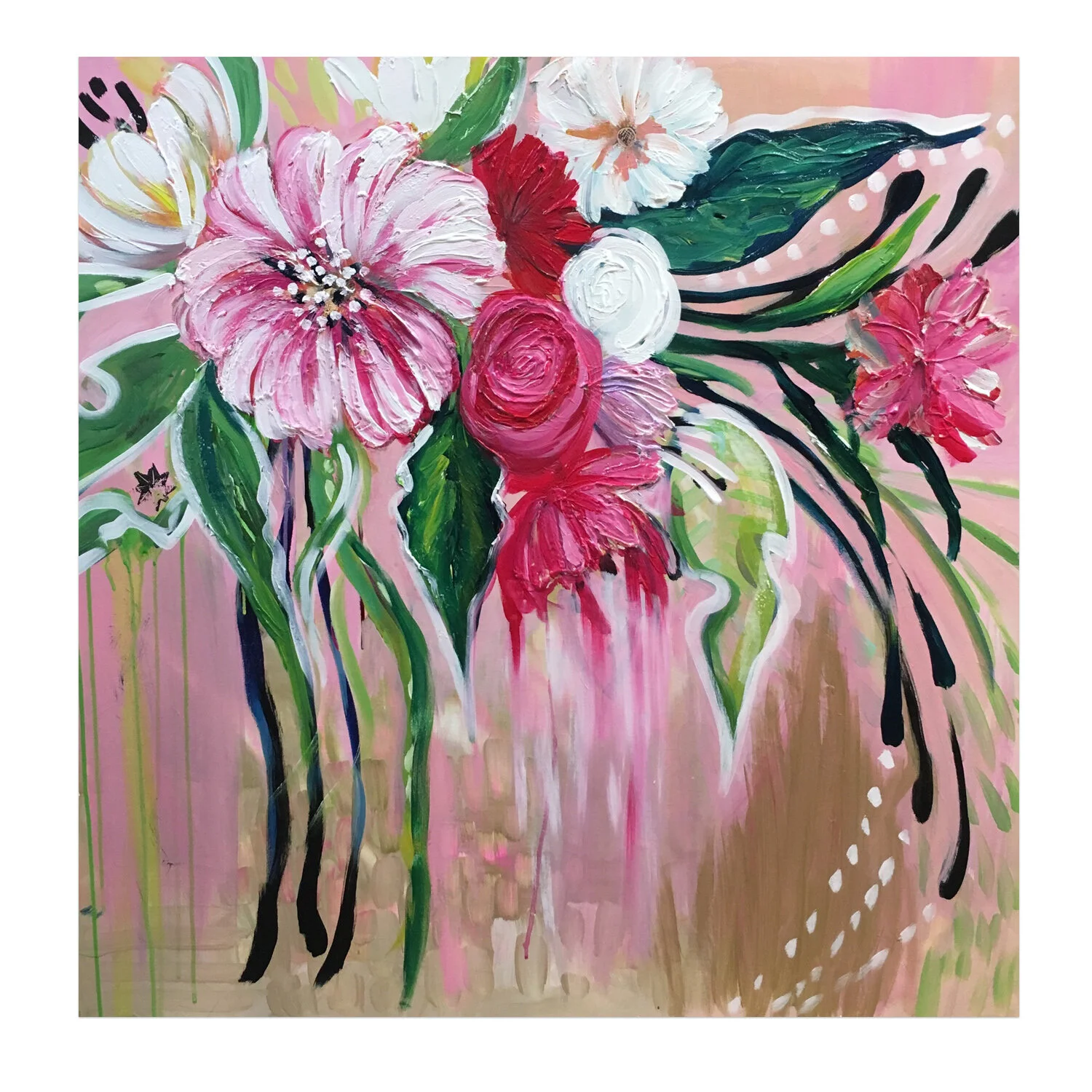 花*花直筆サイン色紙&FOOT PRINT〜花*花WORKS 2000-2003 価格CD・DVD・ブルーレイ - 花*花直筆サイン色紙&FOOT PRINT〜花