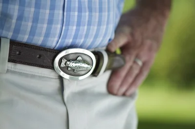 trout belt buckle
