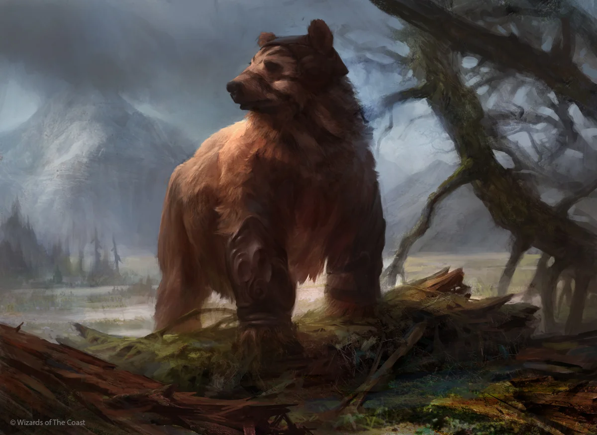 Медведь оборотень MTG