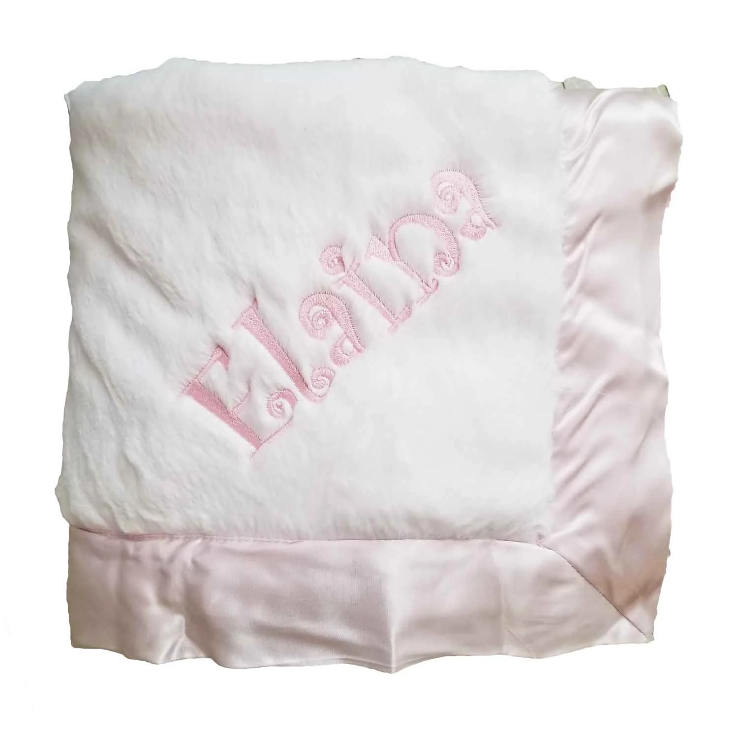 little giraffe pink blanket