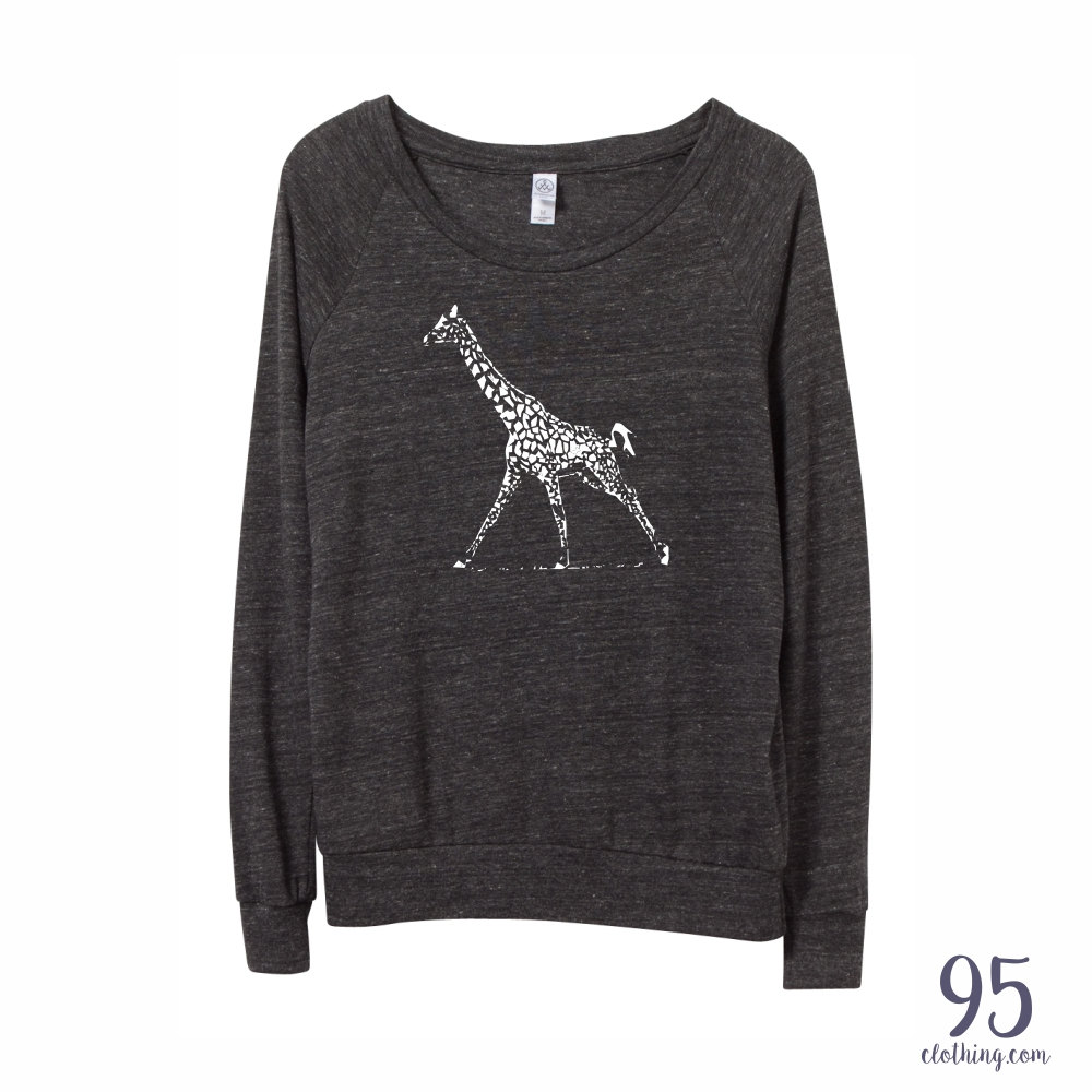 hollister giraffe sweater