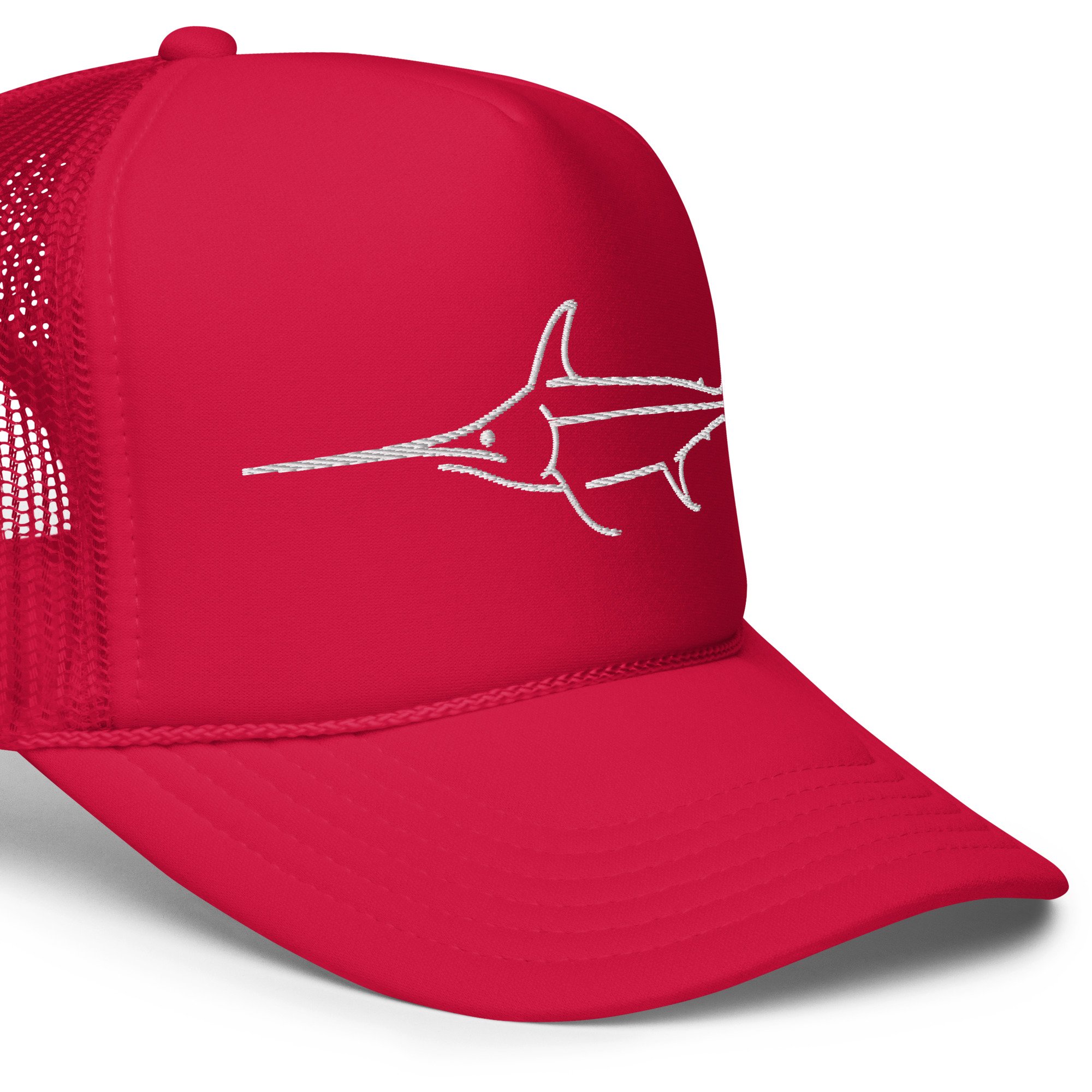 Swordfish Foam trucker hat — R/V PILAR