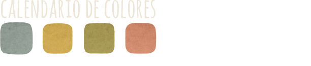 CALENDARIO DE COLORES