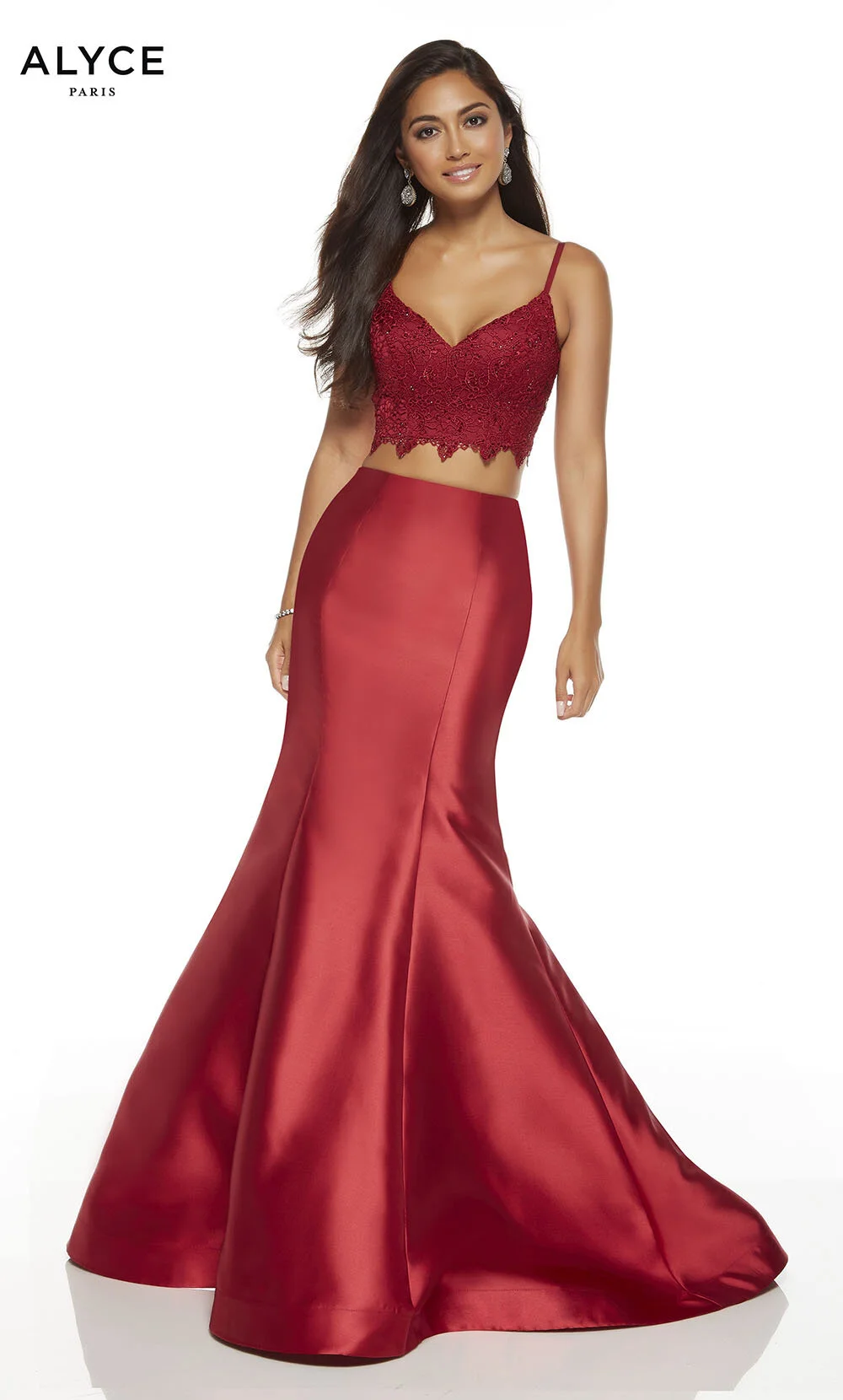 alyce paris two piece dress