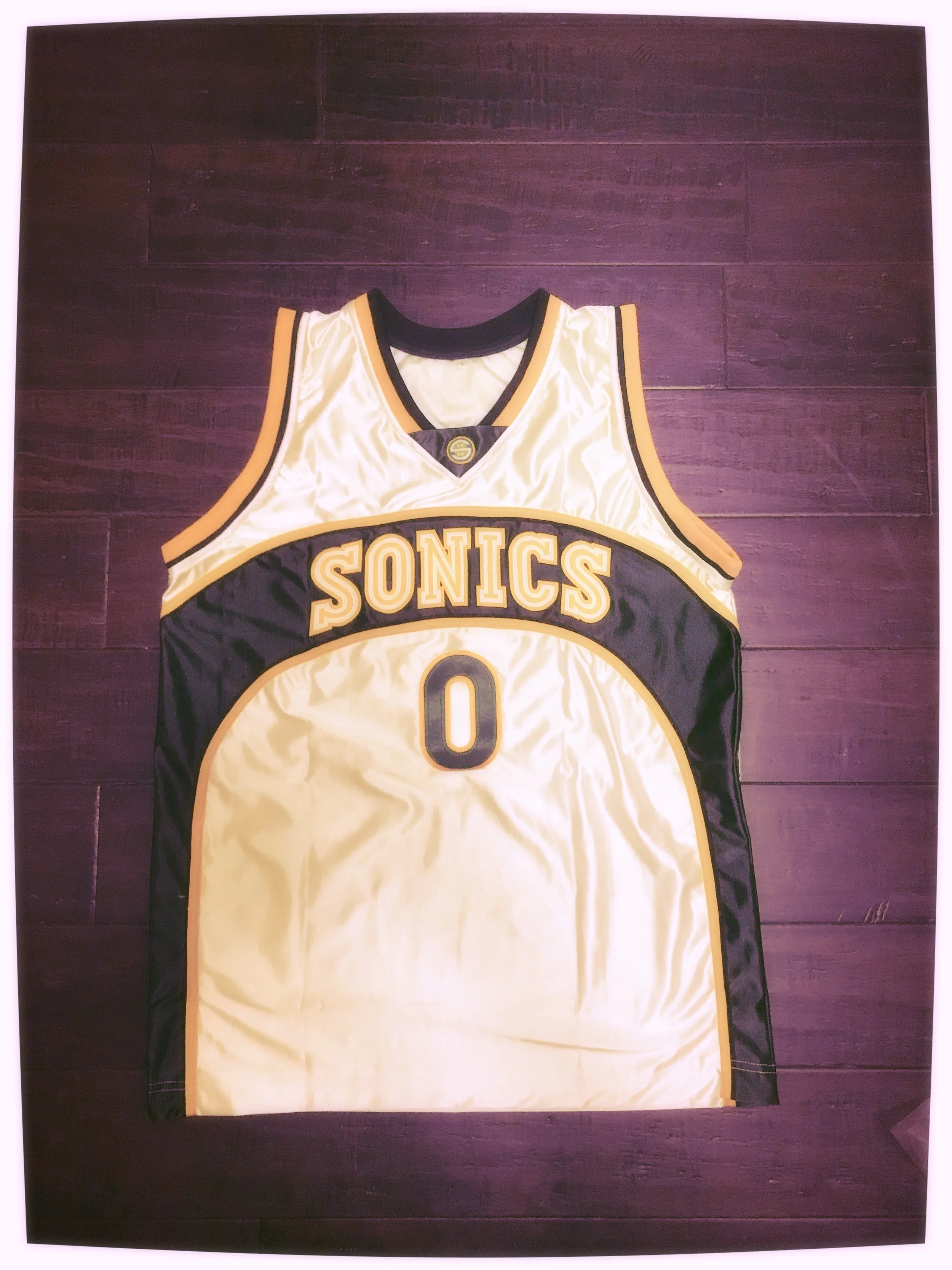 westbrook sonics jersey