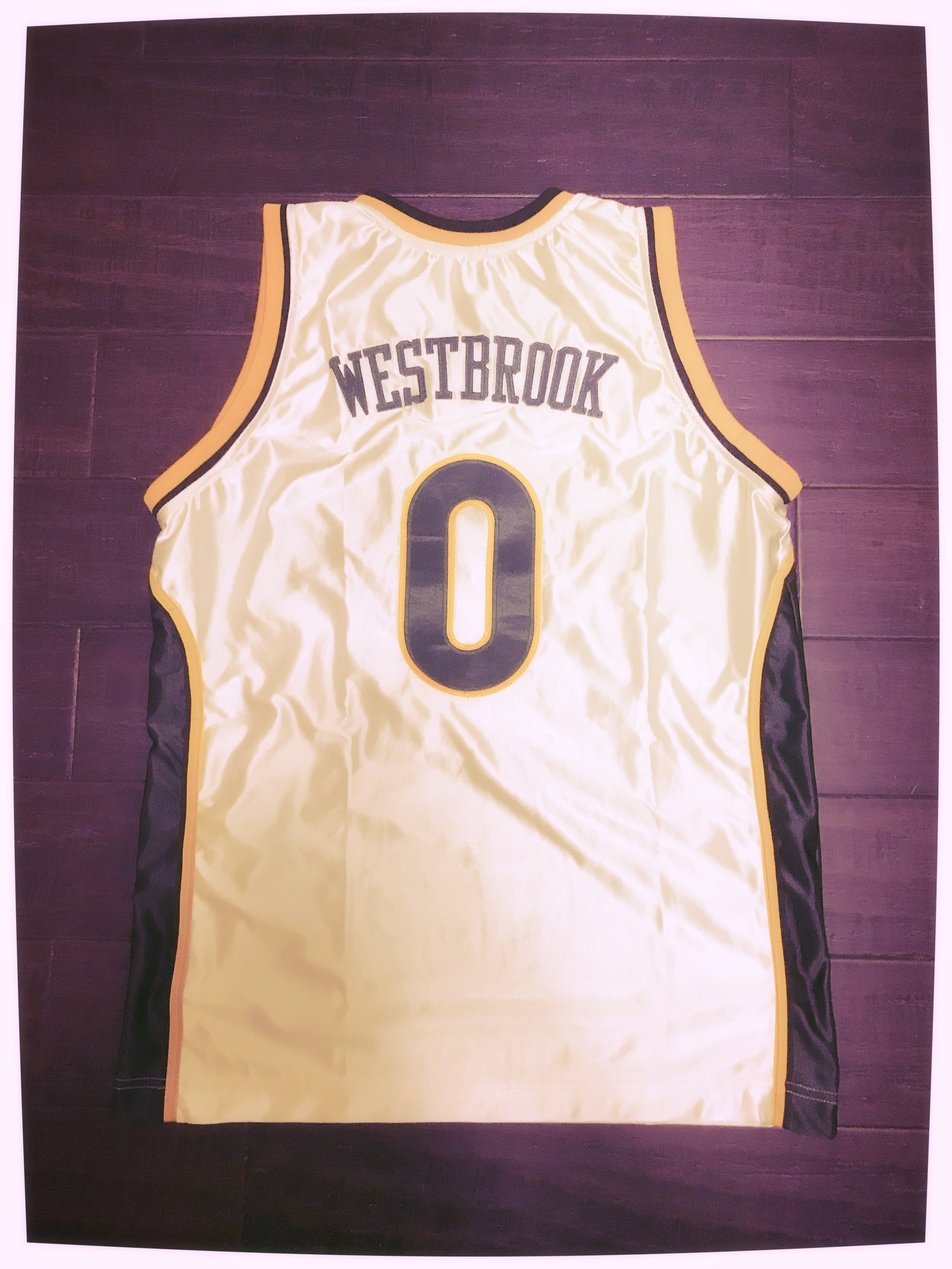 westbrook supersonics jersey