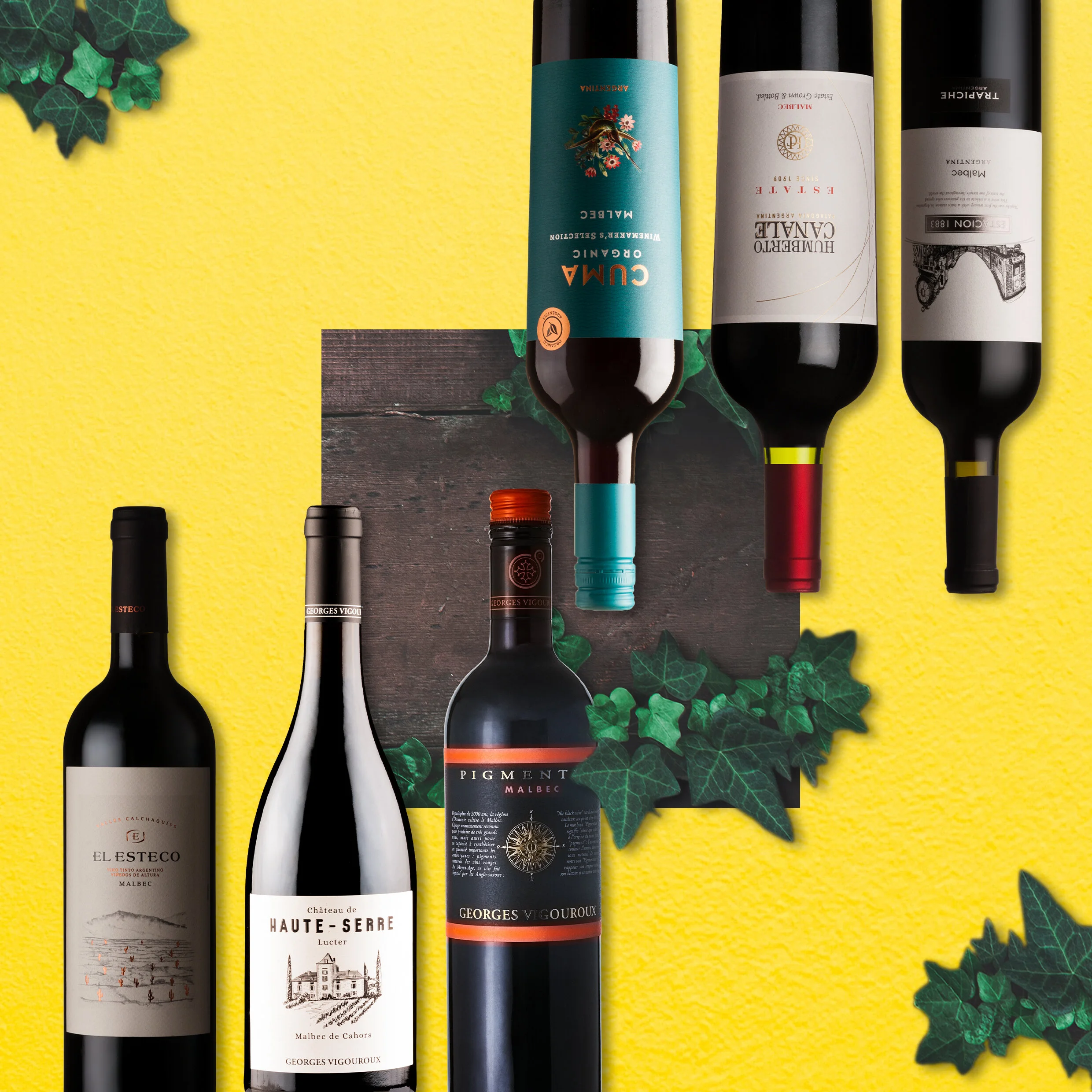 box of malbec wine