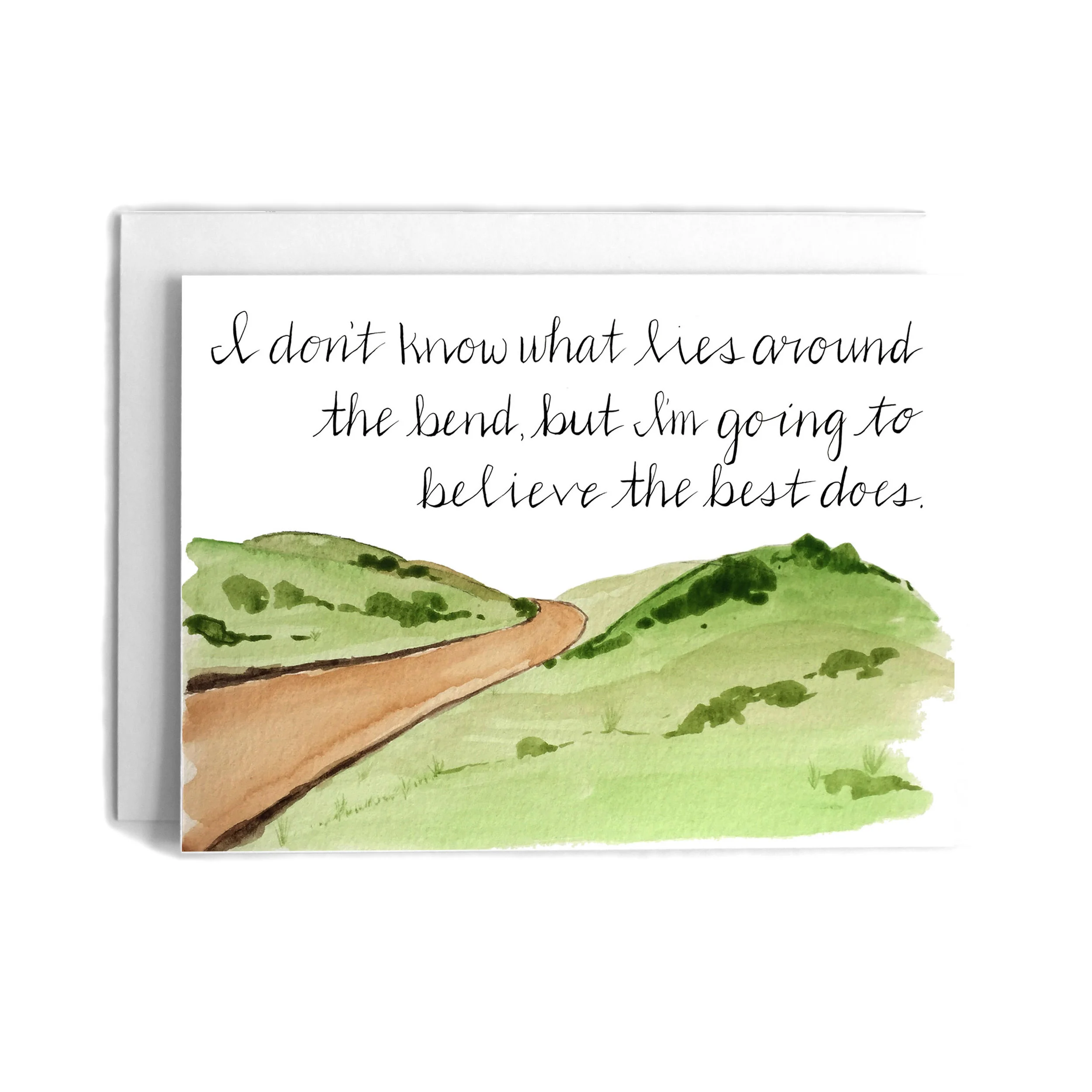 Anne Of Green Gables Just Because Greeting Card Cafe Notes Company