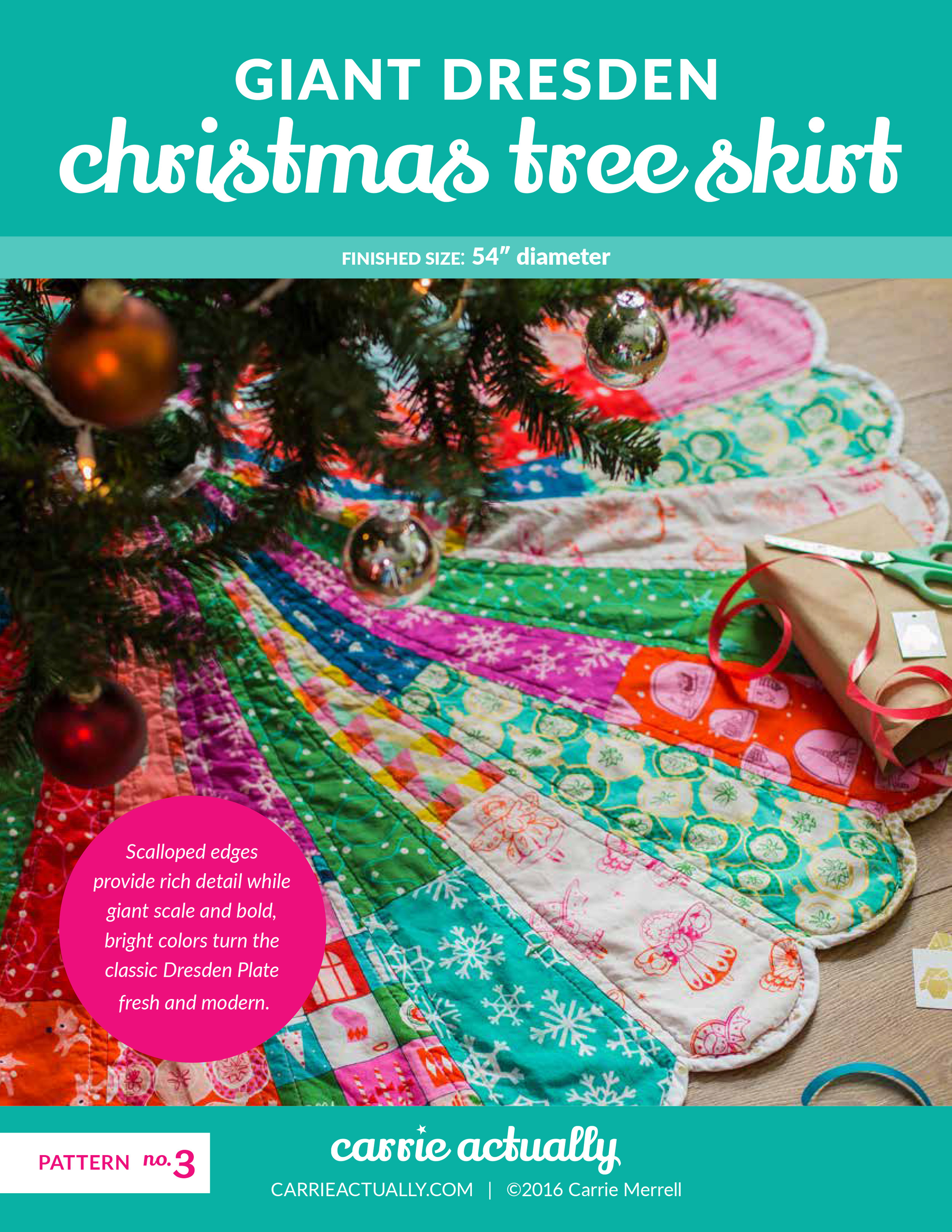 Christmas Tree Skirt Size Chart