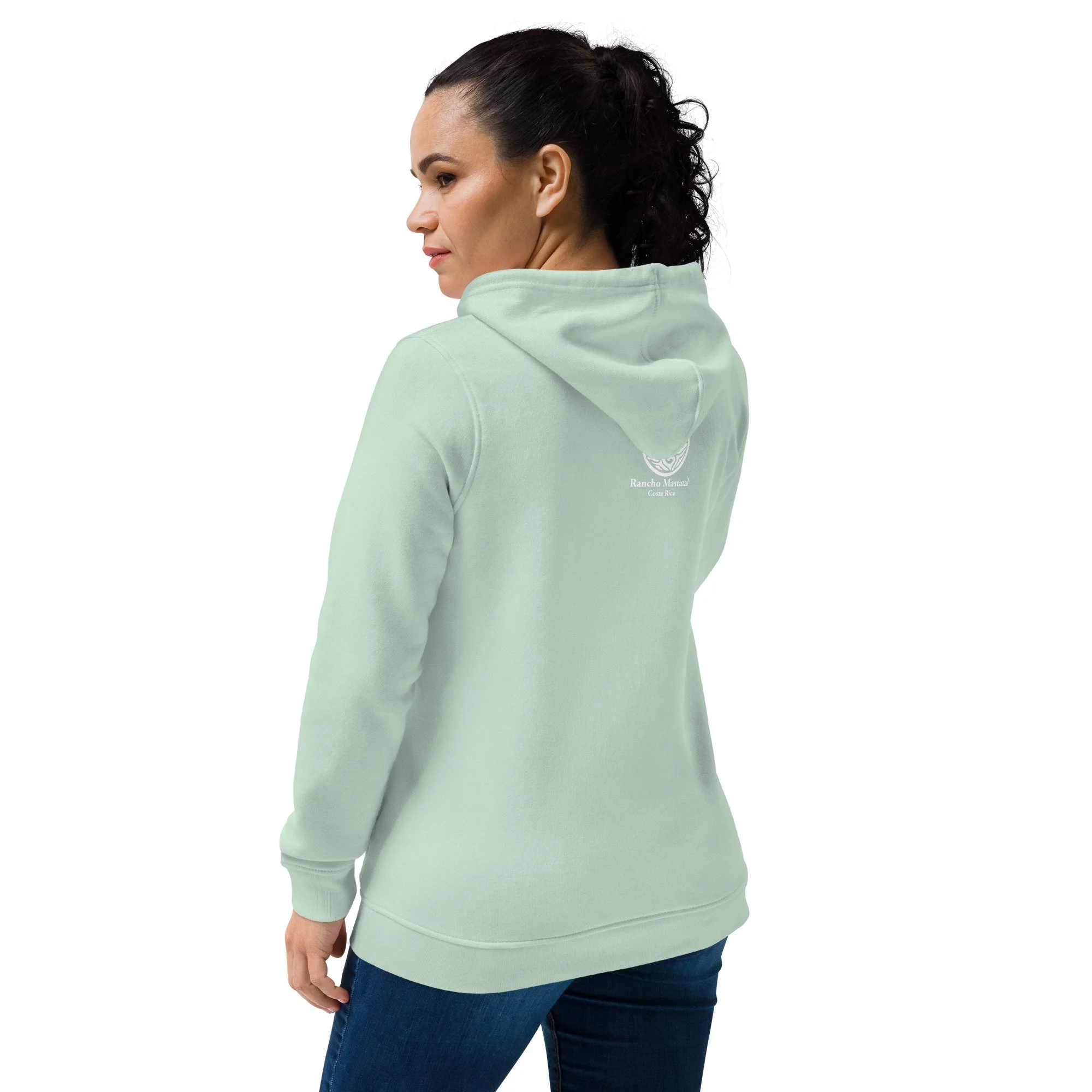 Green hoodie online dames