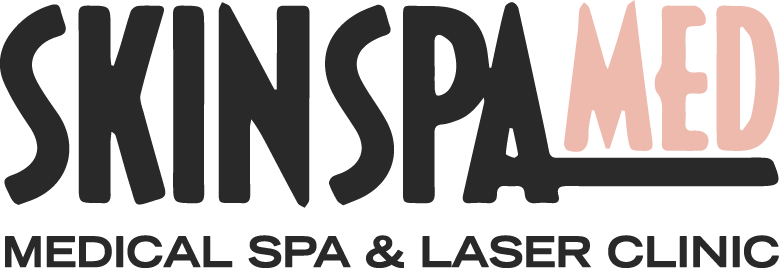 Clean, professional medical spa treatment room with neutral tones at SkinSpaMED in Dallas