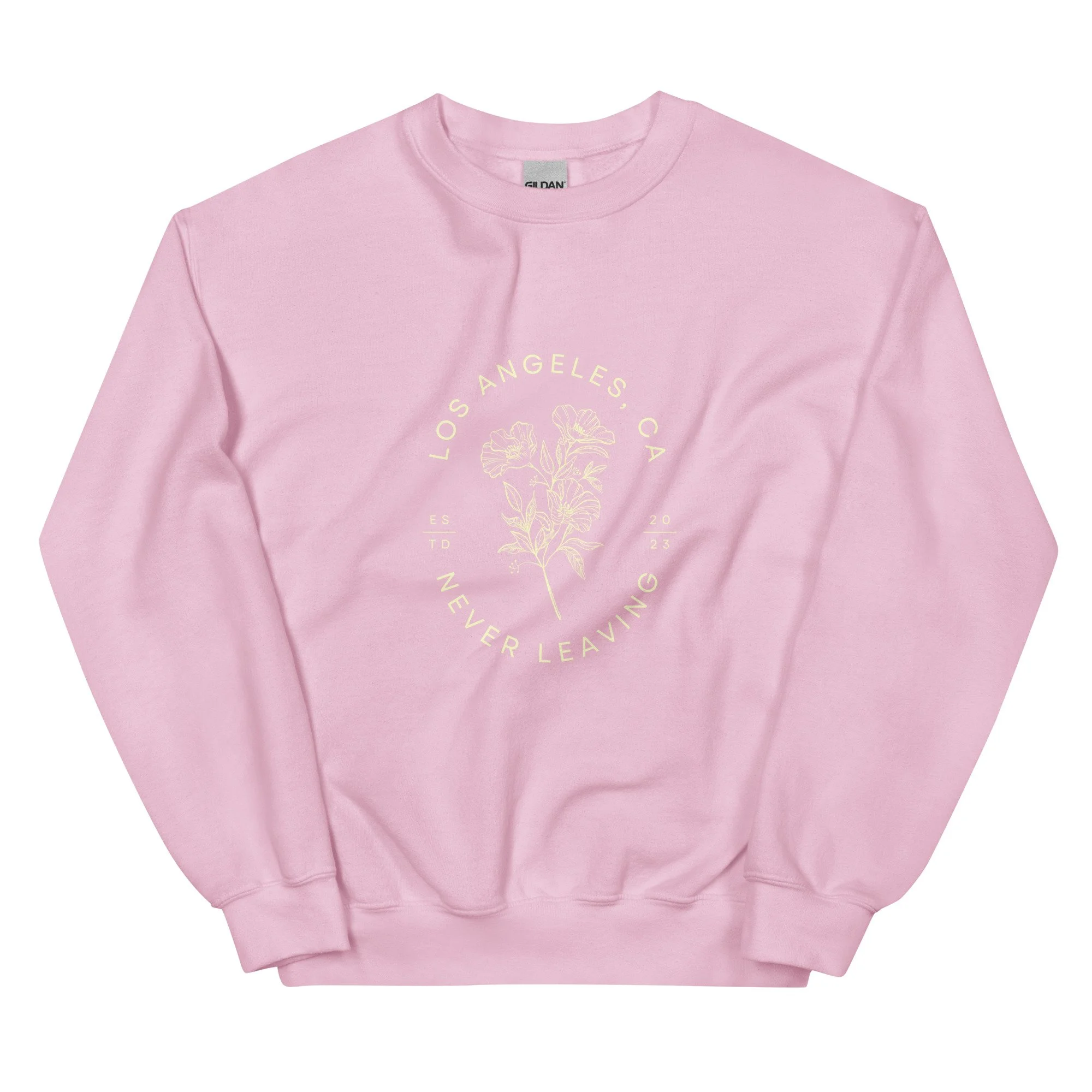 Pink la sweatshirt sales