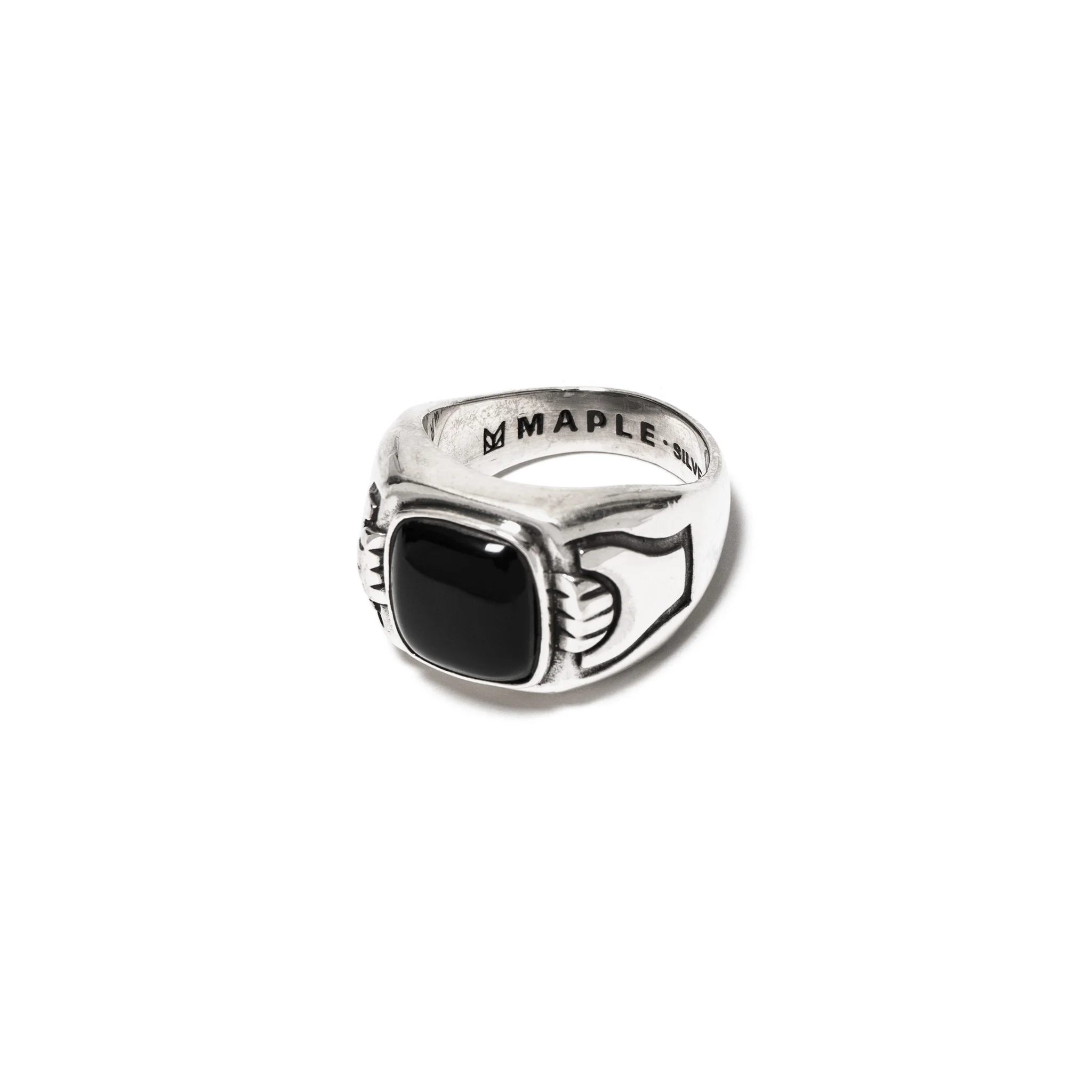 1992 Ring Silver Onyx Maple