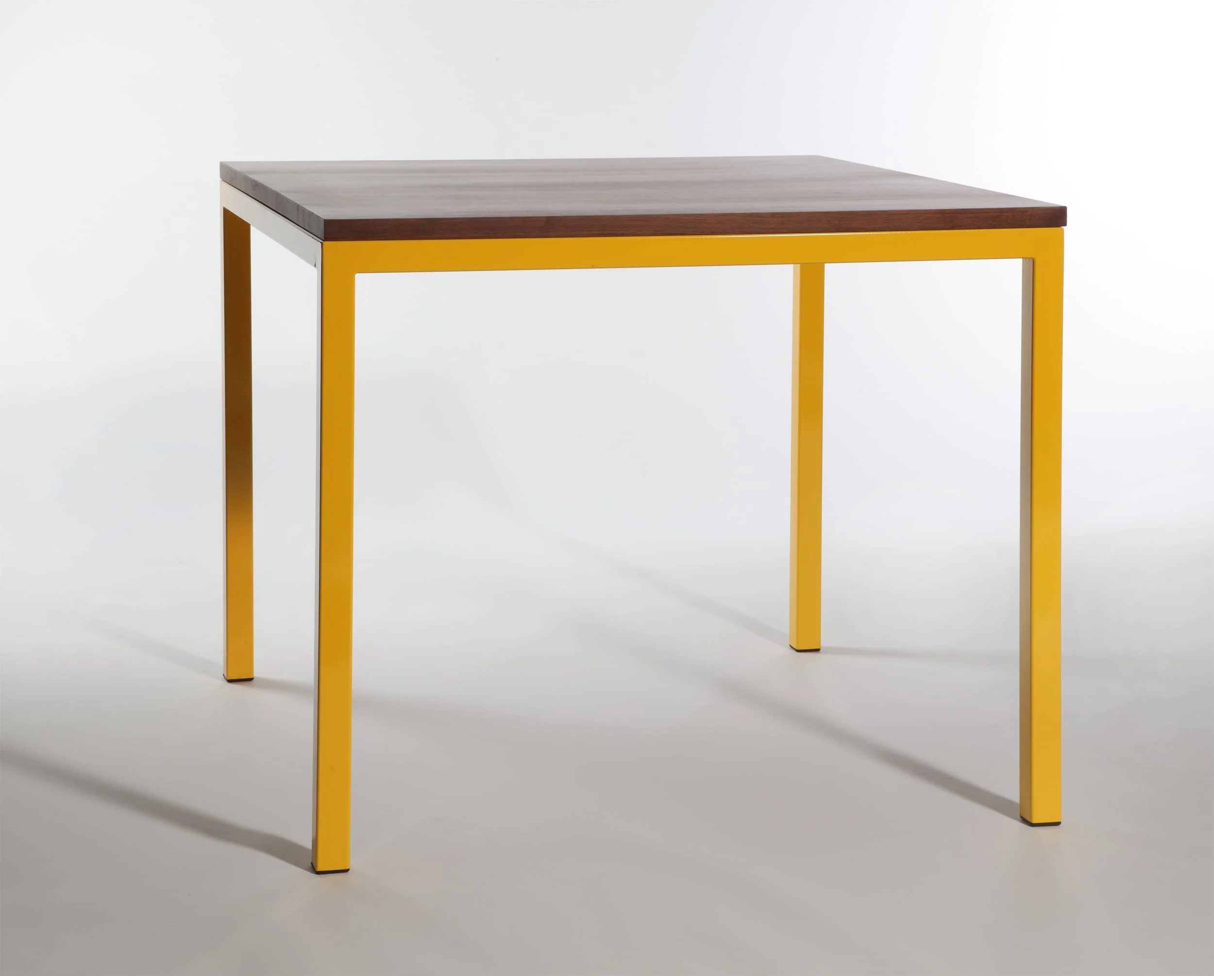44YellowPowdercoatTableWlanut1.jpg