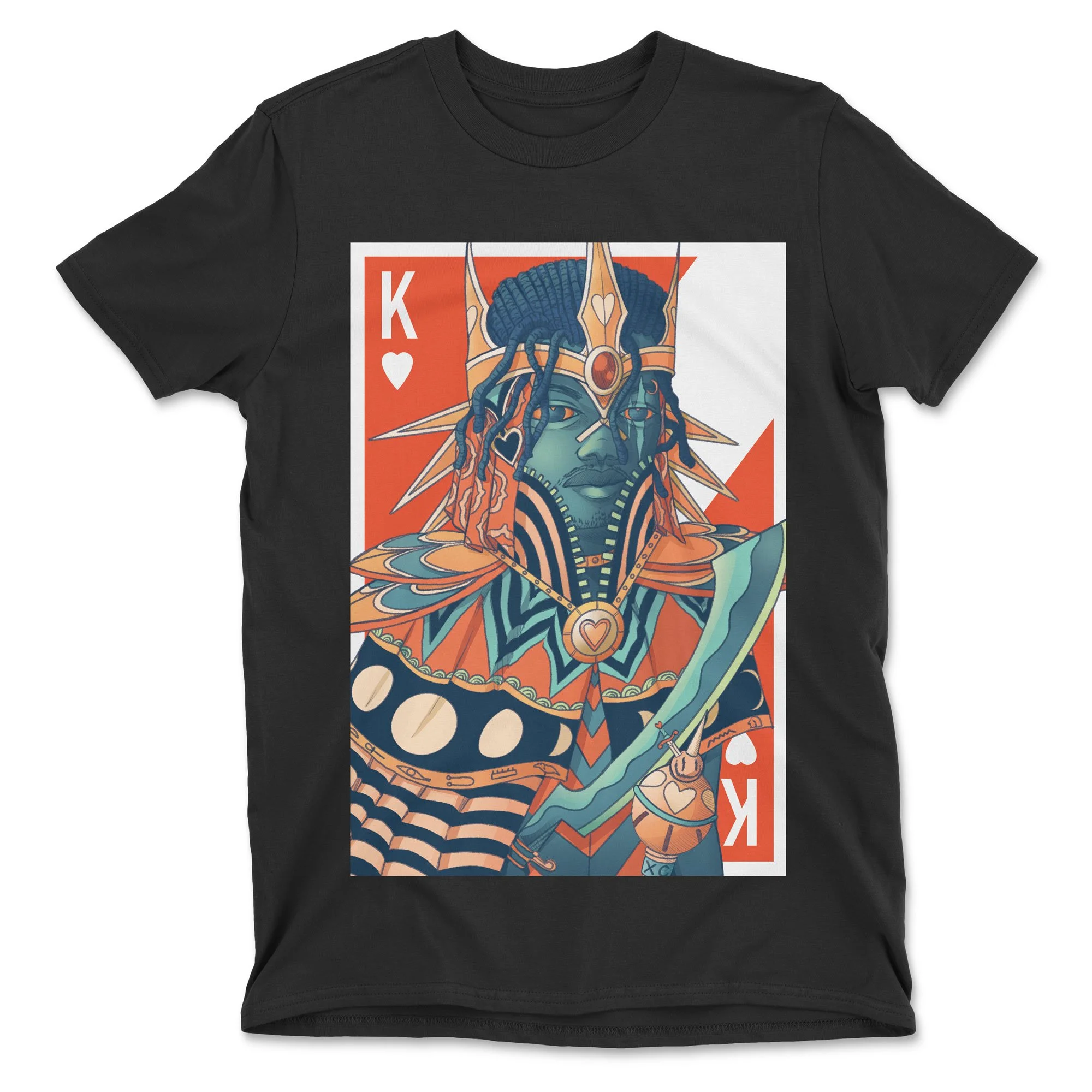 King of Hearts T Shirt Ten Hundred