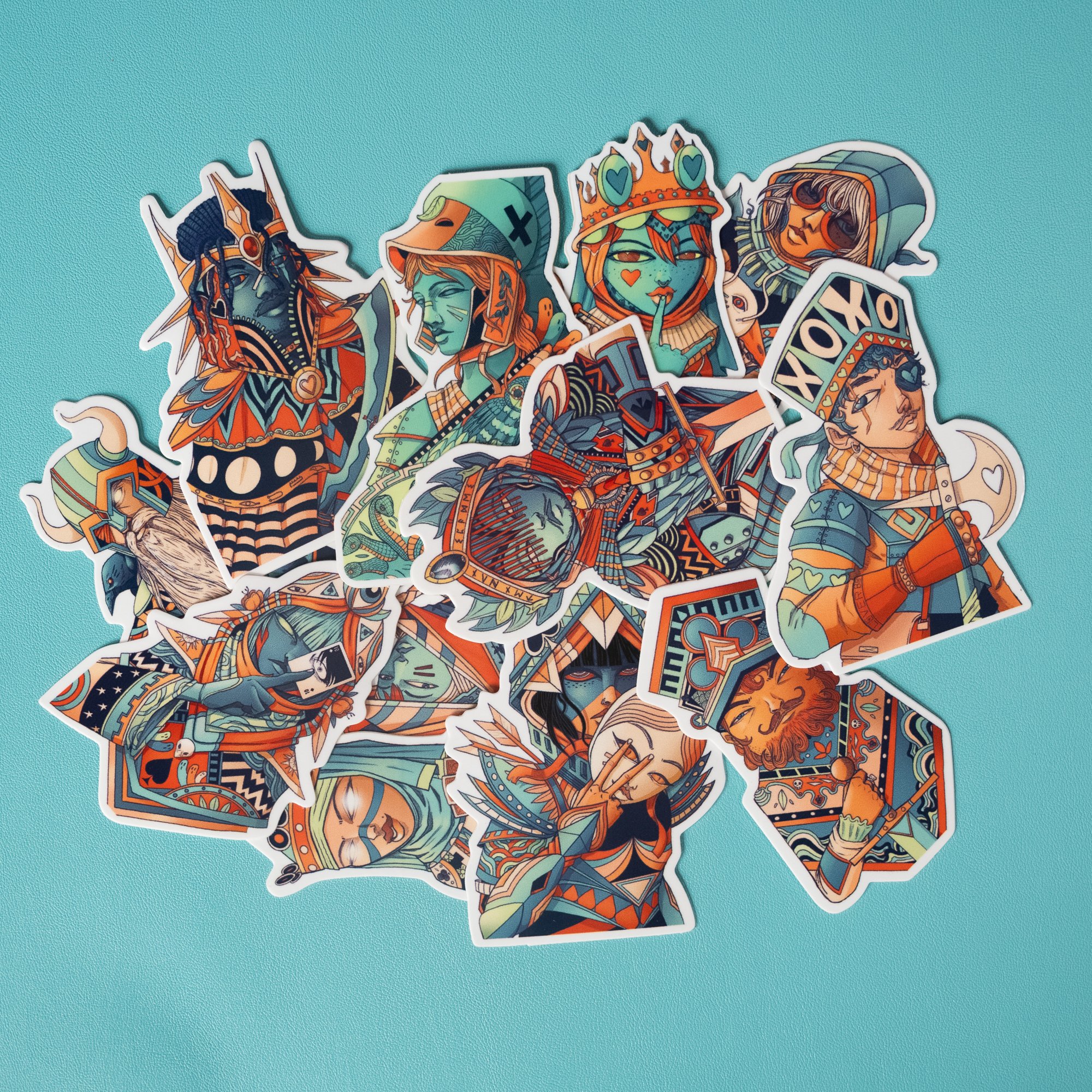 Vivid Kingdoms Sticker Packs — Ten Hundred