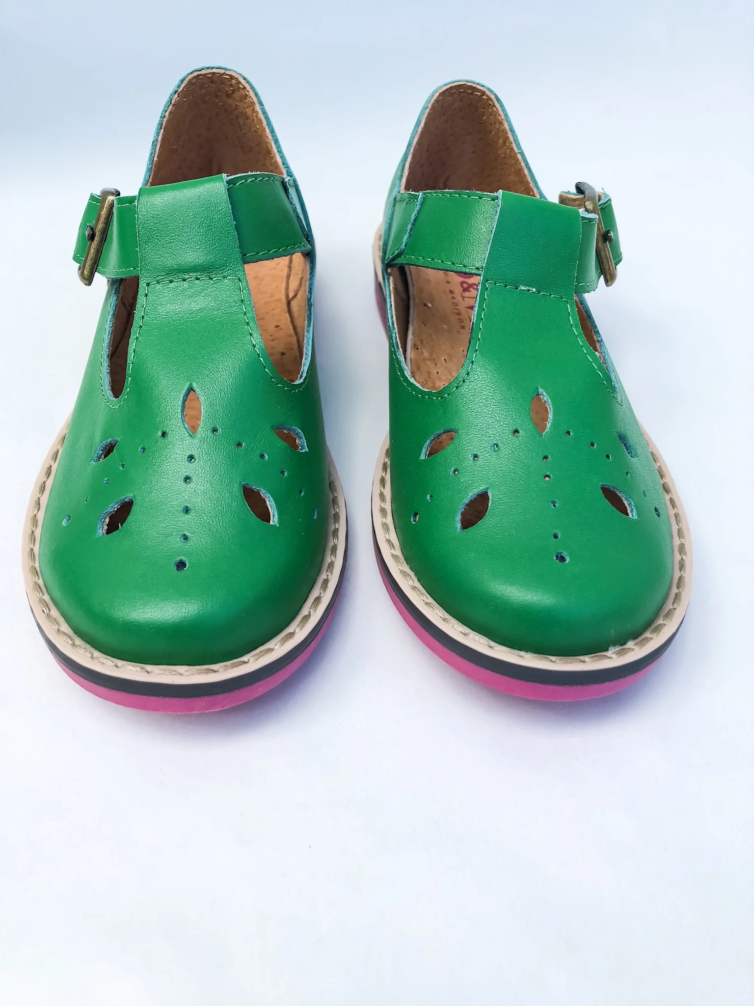 green mary janes