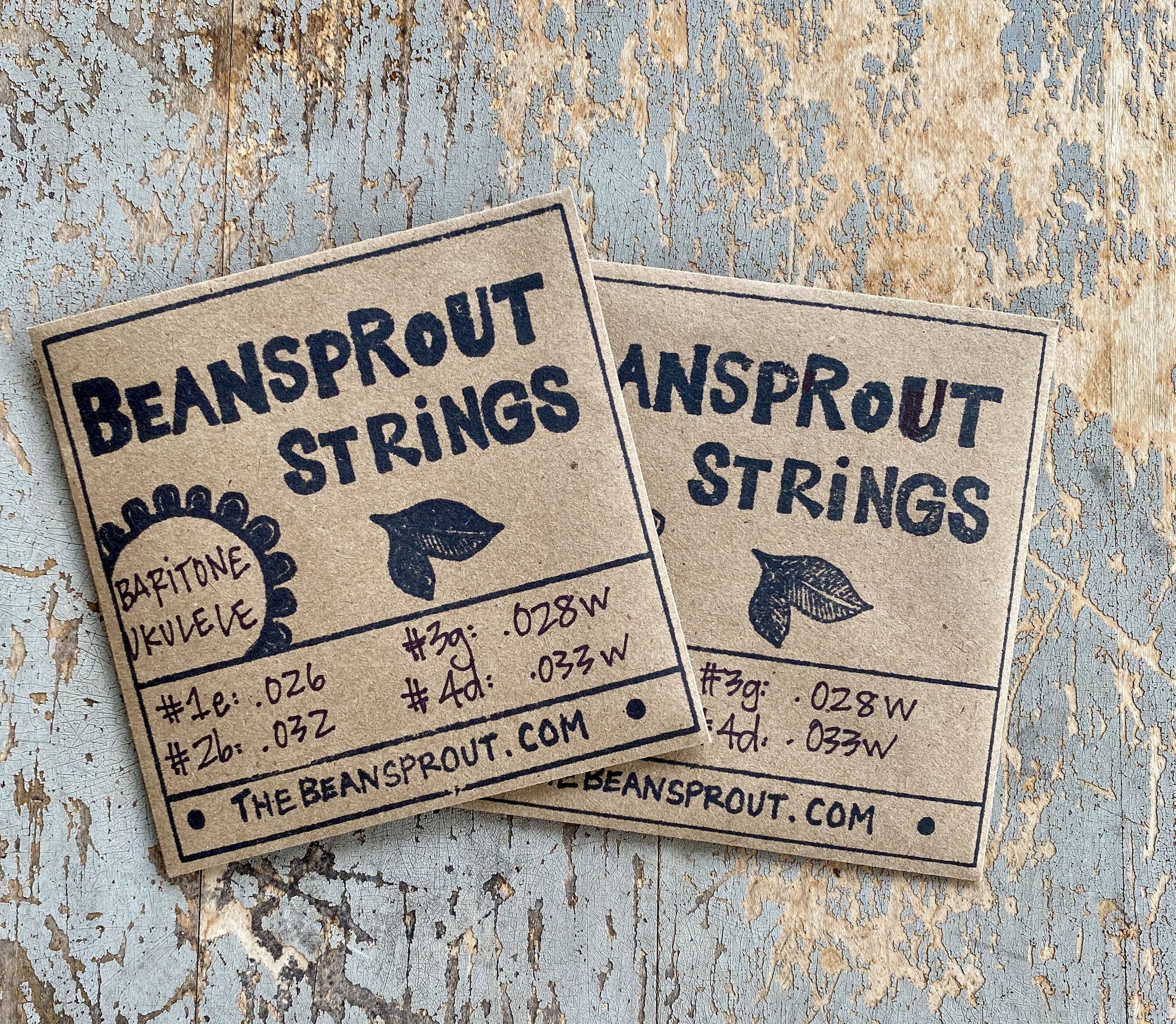 Baritone Ukulele String Set — Beansprout Instruments