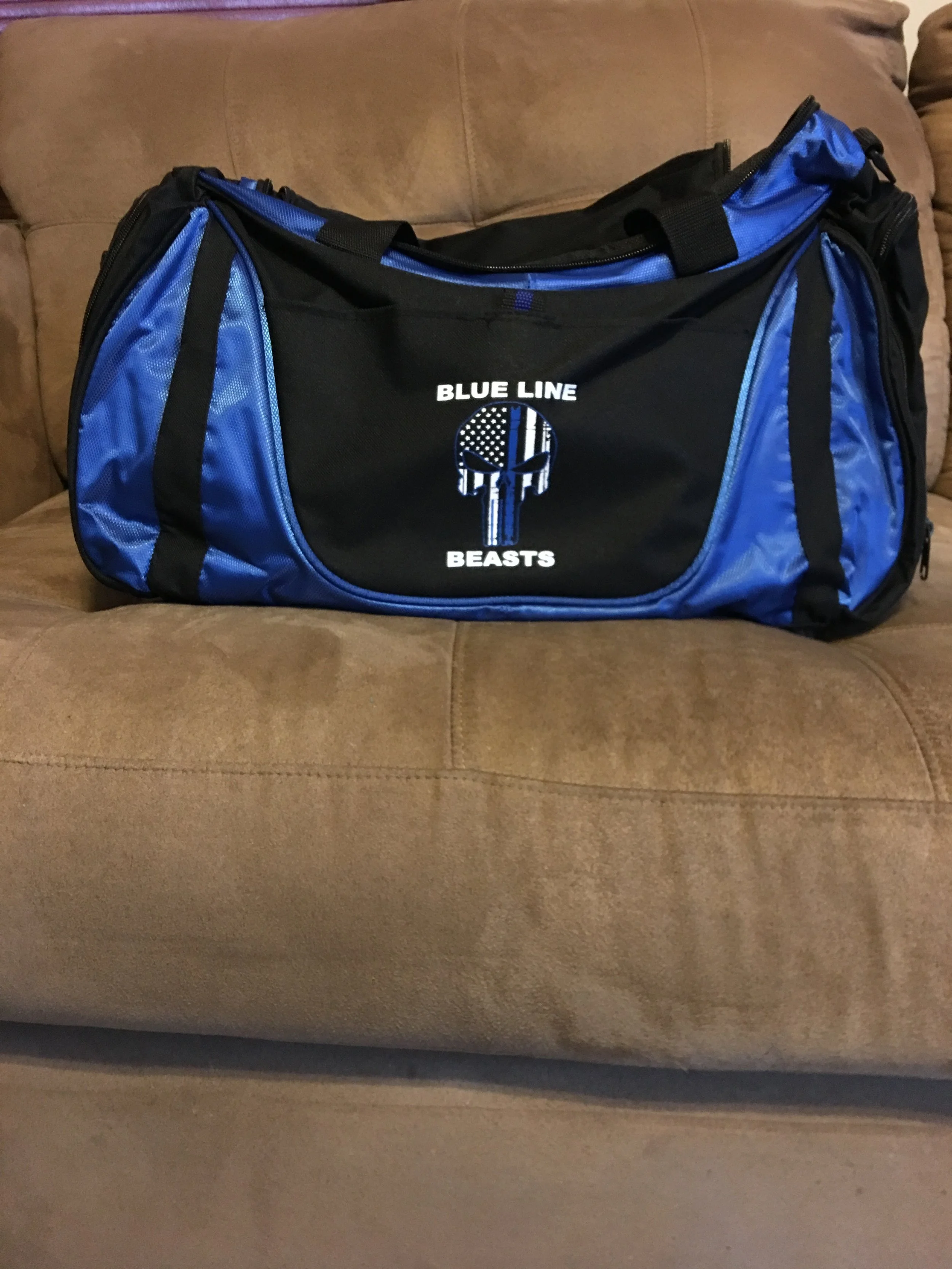 punisher gym bag
