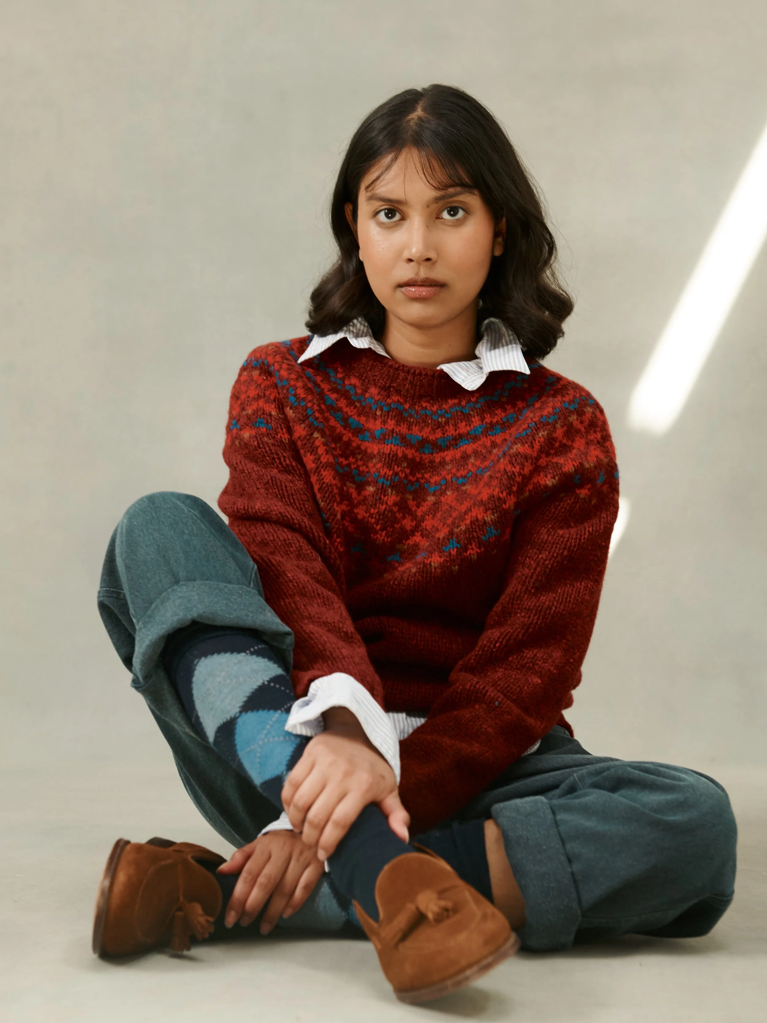 Quality Seamless Scottish Knitwear 100 Spun and Knitted In Scotland Bosie Knitwear stocks Harley of Scotland Beautiful Original Scottish Fair Isles for Women and Men. Women s and Men s Fair Isle and S...