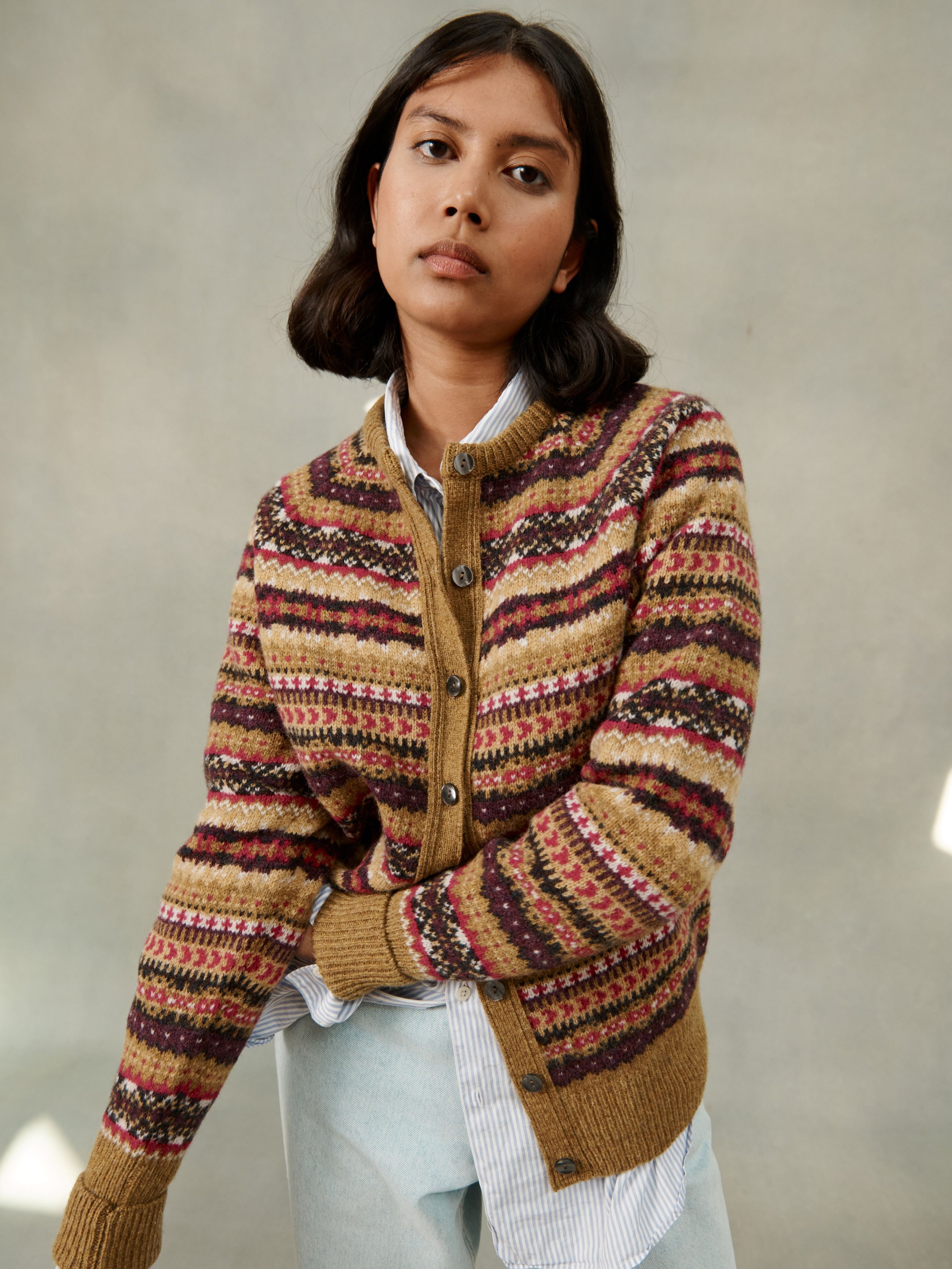 Fair isle cardigans best sale