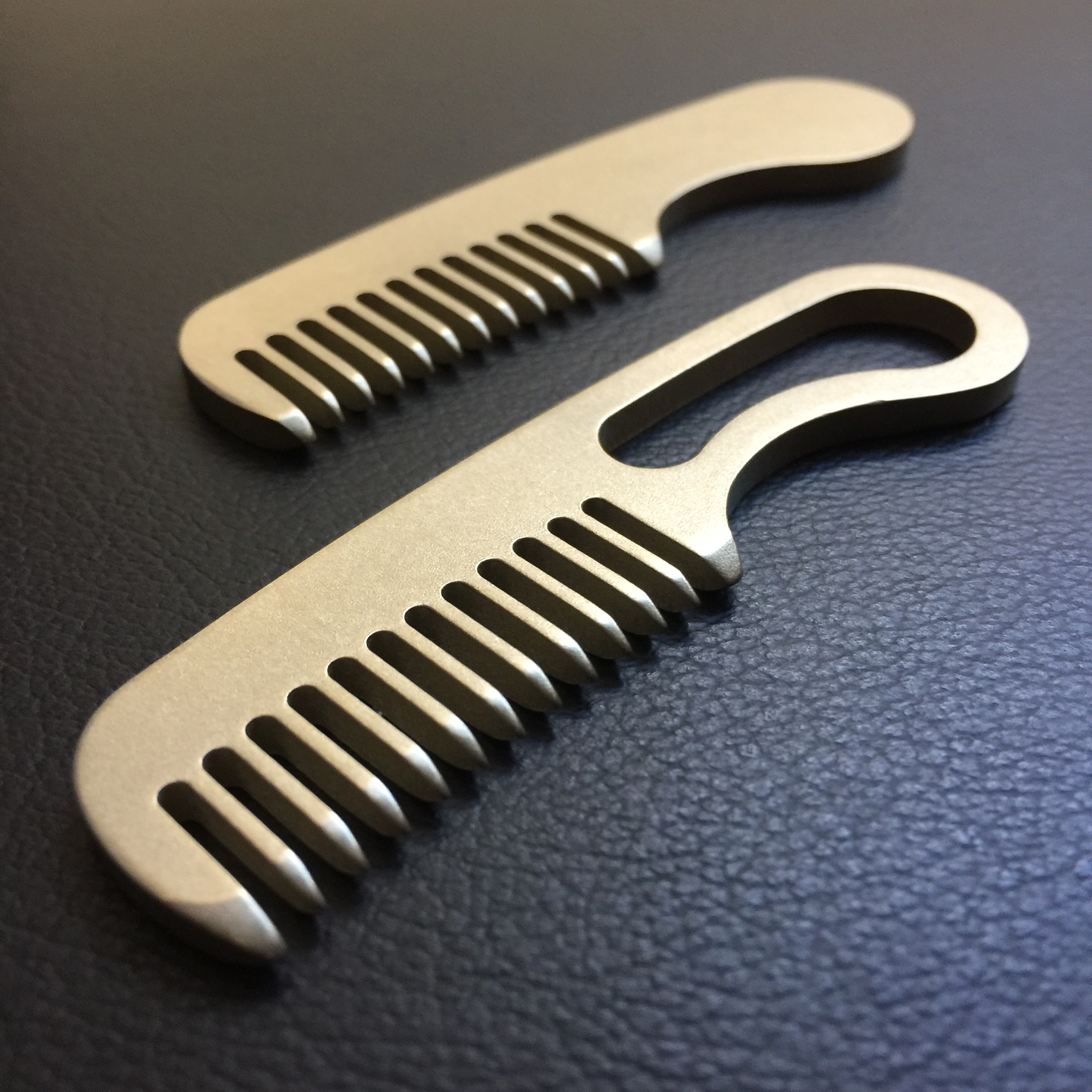 Duster - Brass / Stainless Steel / Titanium — Metal Comb Works