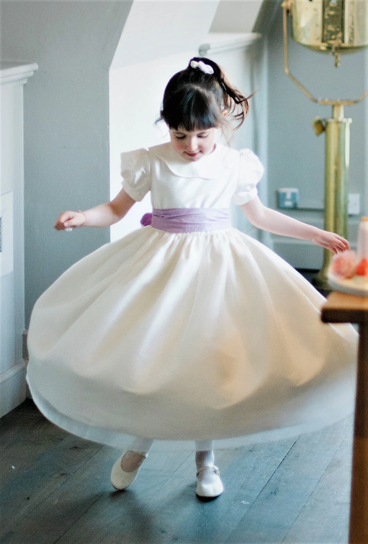 daisy flower girl dress