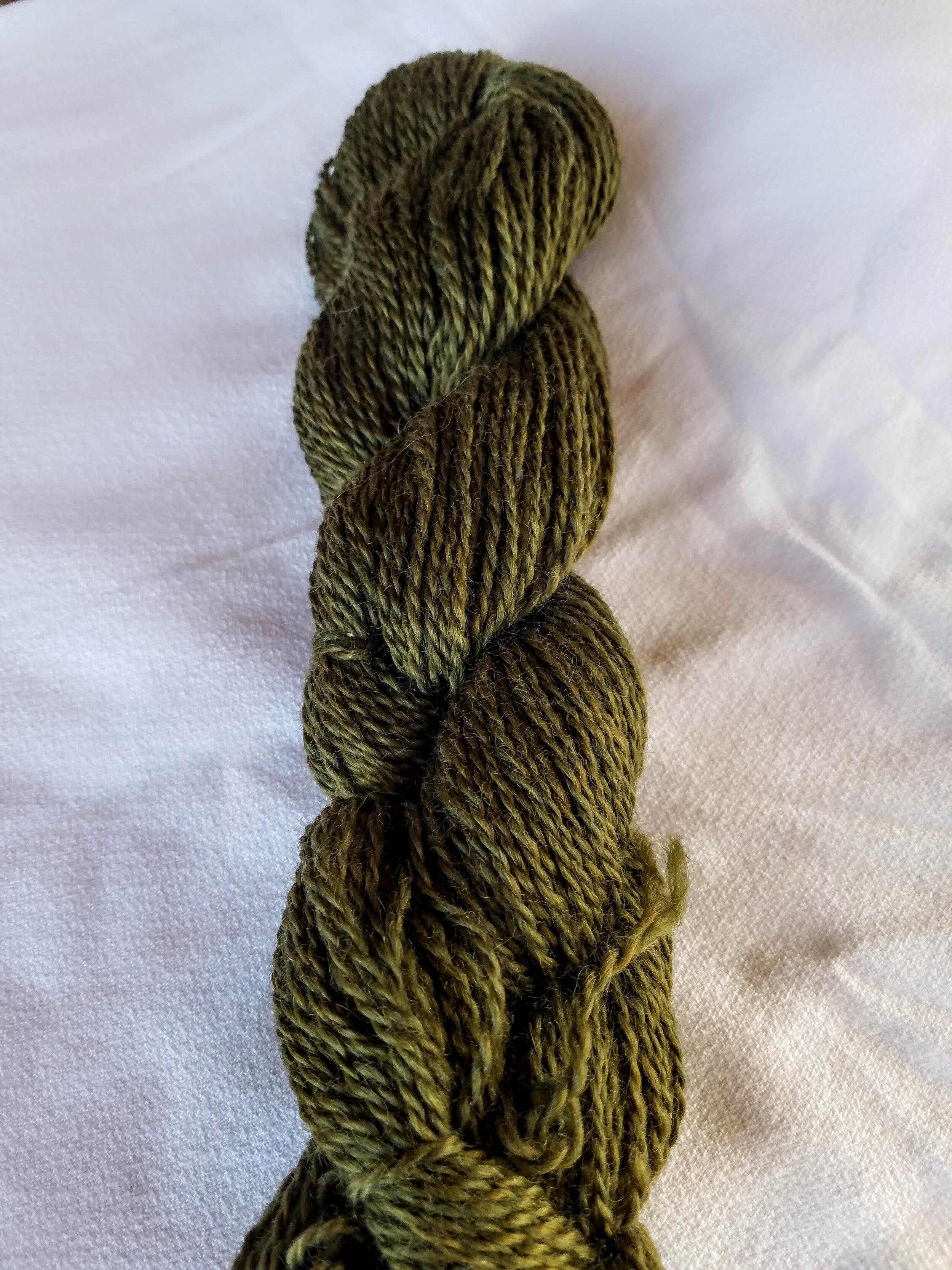 Olive Green Yarn