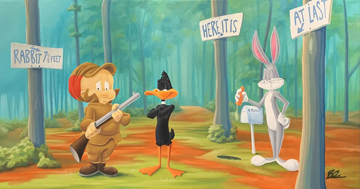 Shoot Me Now Chuck Jones Gallery Holiday Catalog 2021