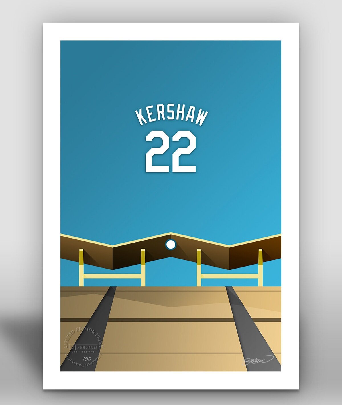 Los Angeles Dodgers - Kershaw — Chuck Jones Catalog 2023